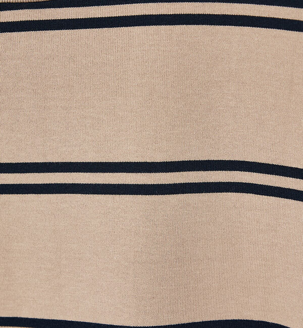 ABAHOUSE「ダブルライン ボーダー 長袖シャツ」|Tシャツ・カットソー|