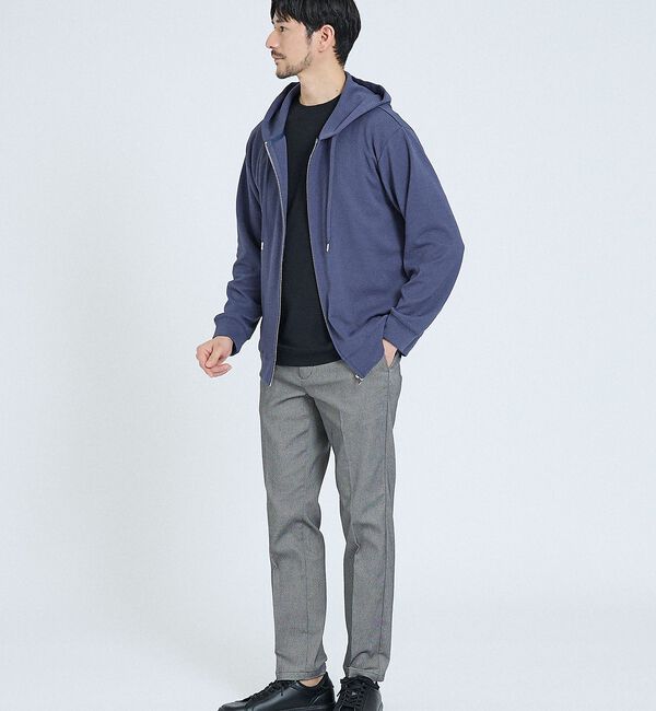 ABAHOUSE「【メリノウール100％】 ハイゲージニット Tシャツ【予約】」|ニット・セーター|