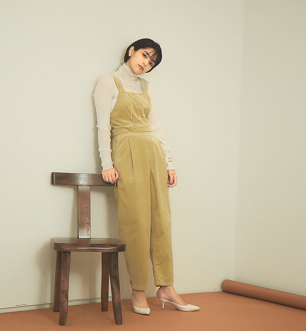 Rouge vif「【WEB限定】コーデュロイ3WAYサロペット」|オールインワン|