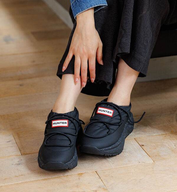 Rouge vif「【HUNTER/ハンター】厚底スリッポン/SLIPON TRAINER/厚底/ス」|スニーカー|