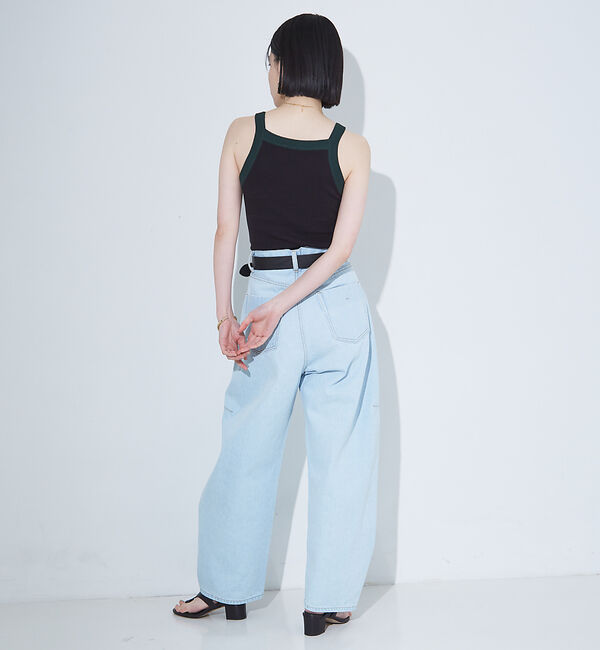 NOMINE「カップインアメスリニットタンク」|キャミソール|