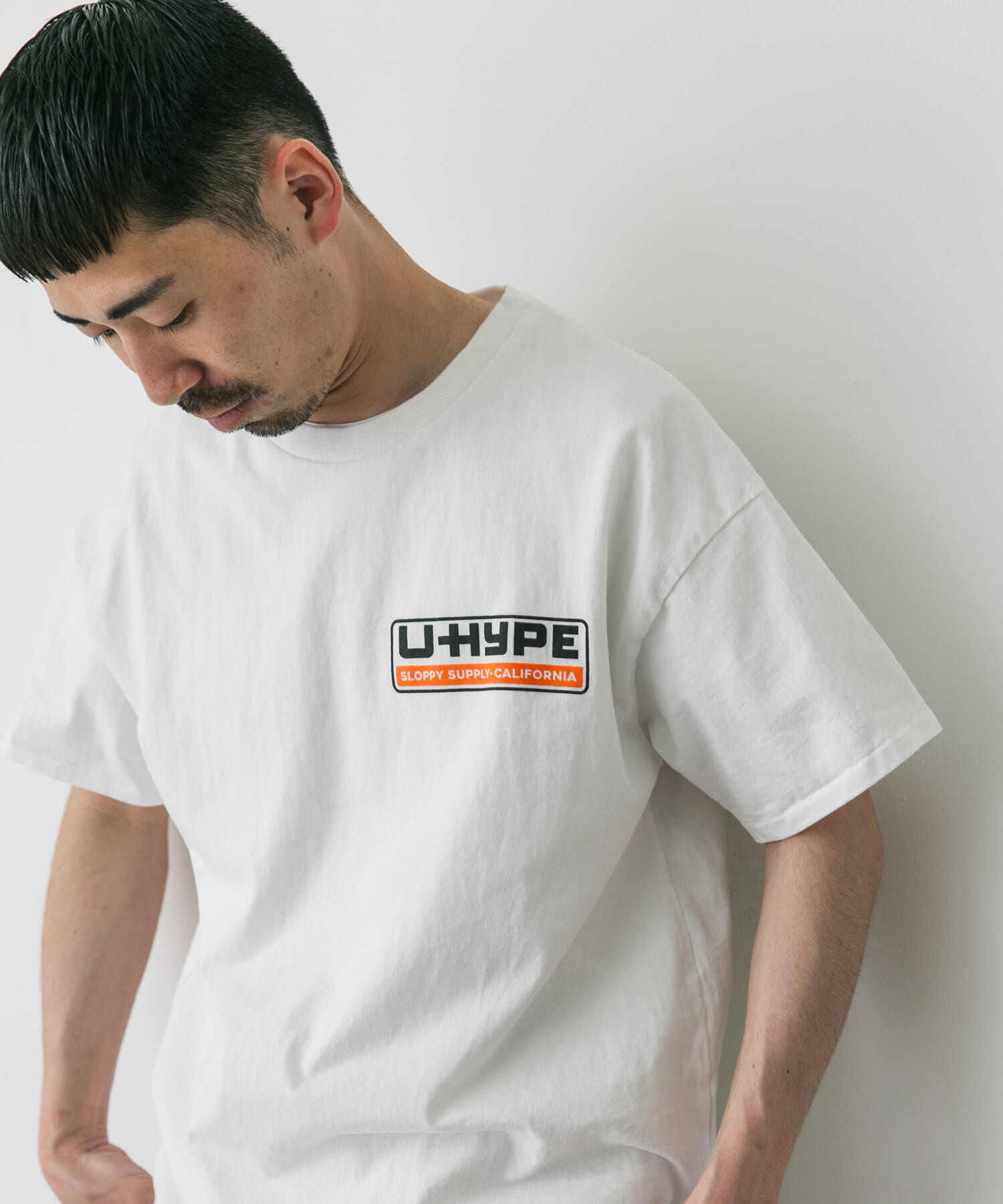 URBAN RESEARCH DOORS「『別注』SLOPPY SUPPLY&times;DOORS　UHYPE T-SHIRTS」|Tシャツ・カットソー|