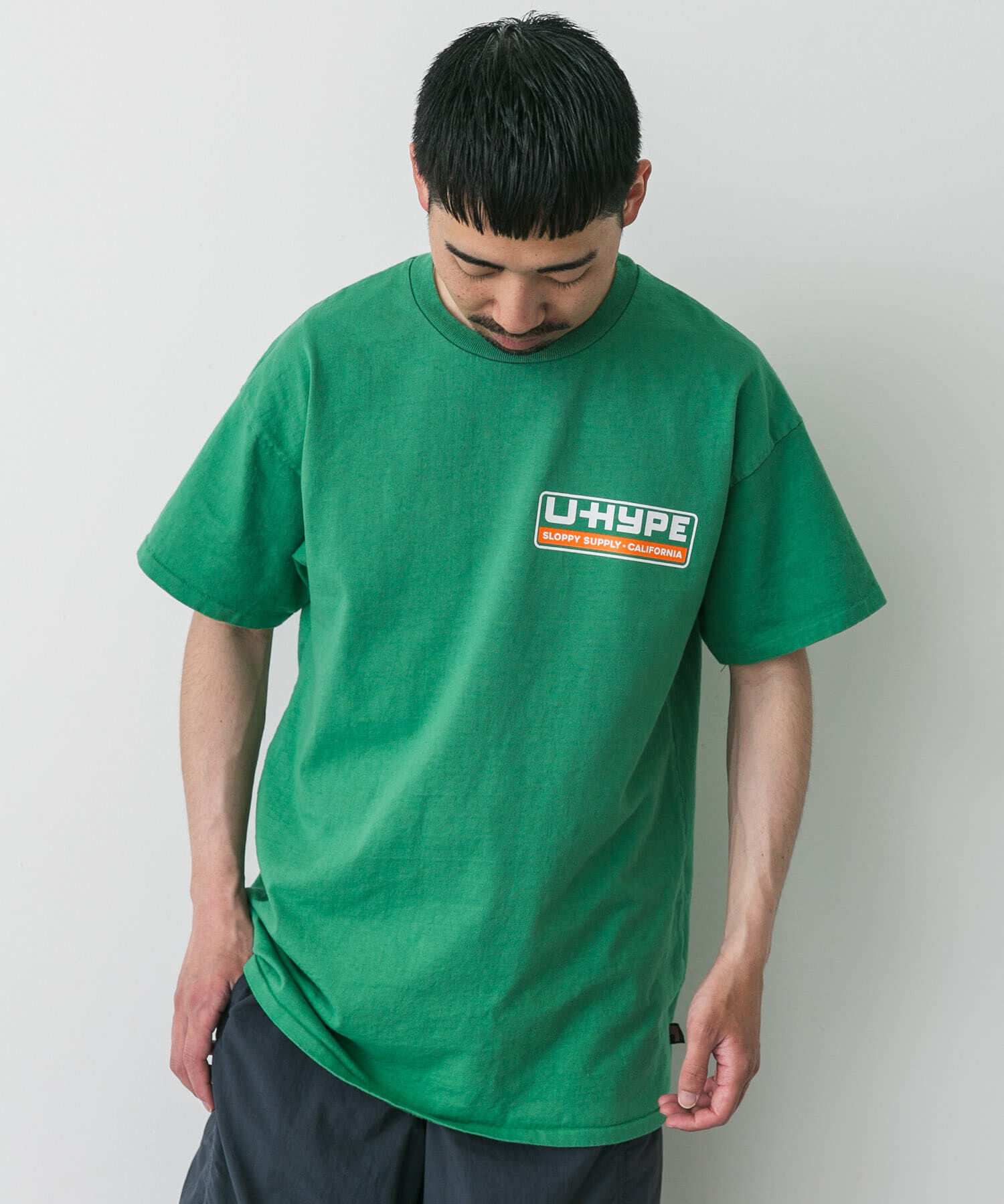 URBAN RESEARCH DOORS「『別注』SLOPPY SUPPLY&times;DOORS　UHYPE T-SHIRTS」|Tシャツ・カットソー|