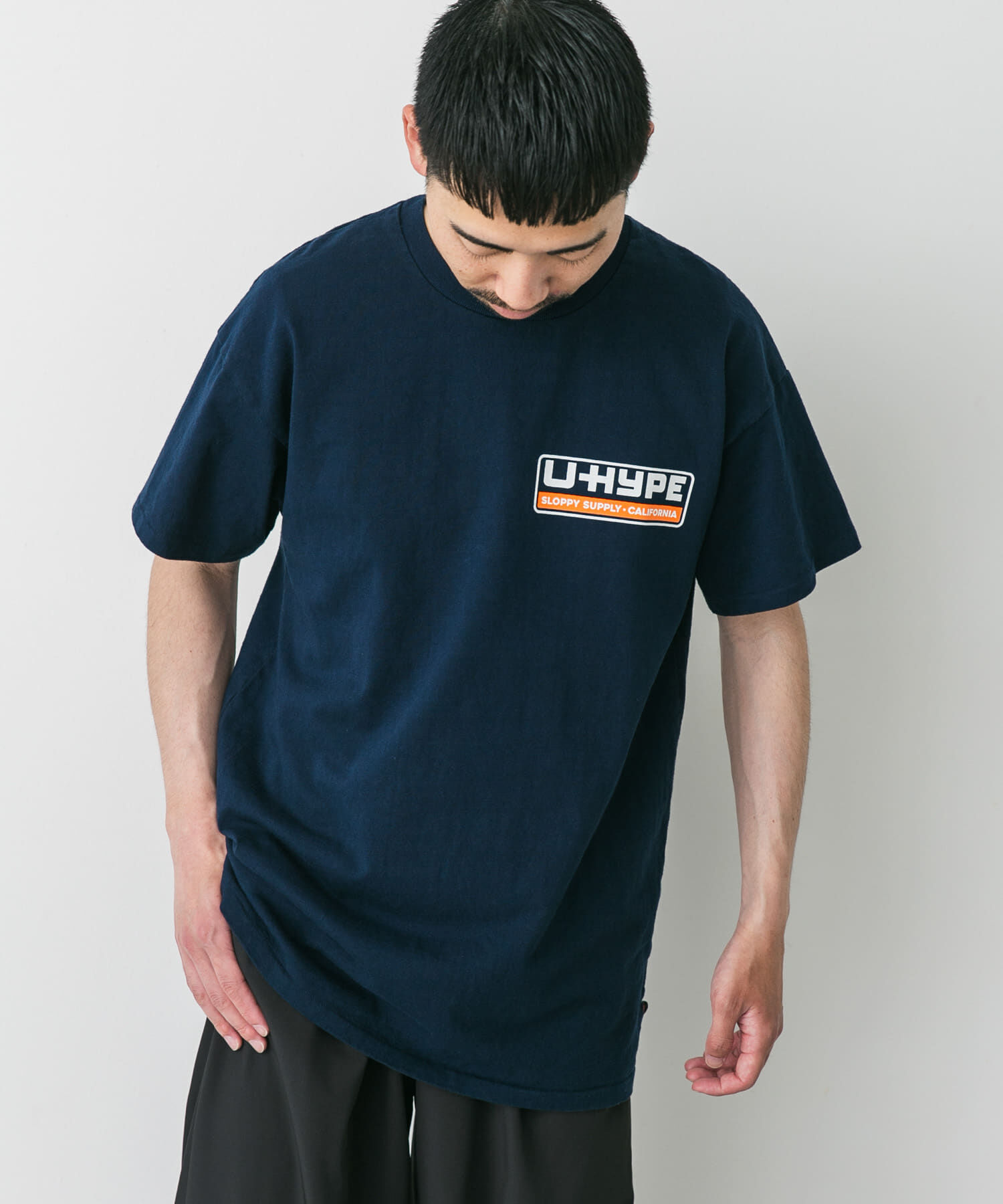 URBAN RESEARCH DOORS「『別注』SLOPPY SUPPLY&times;DOORS　UHYPE T-SHIRTS」|Tシャツ・カットソー|