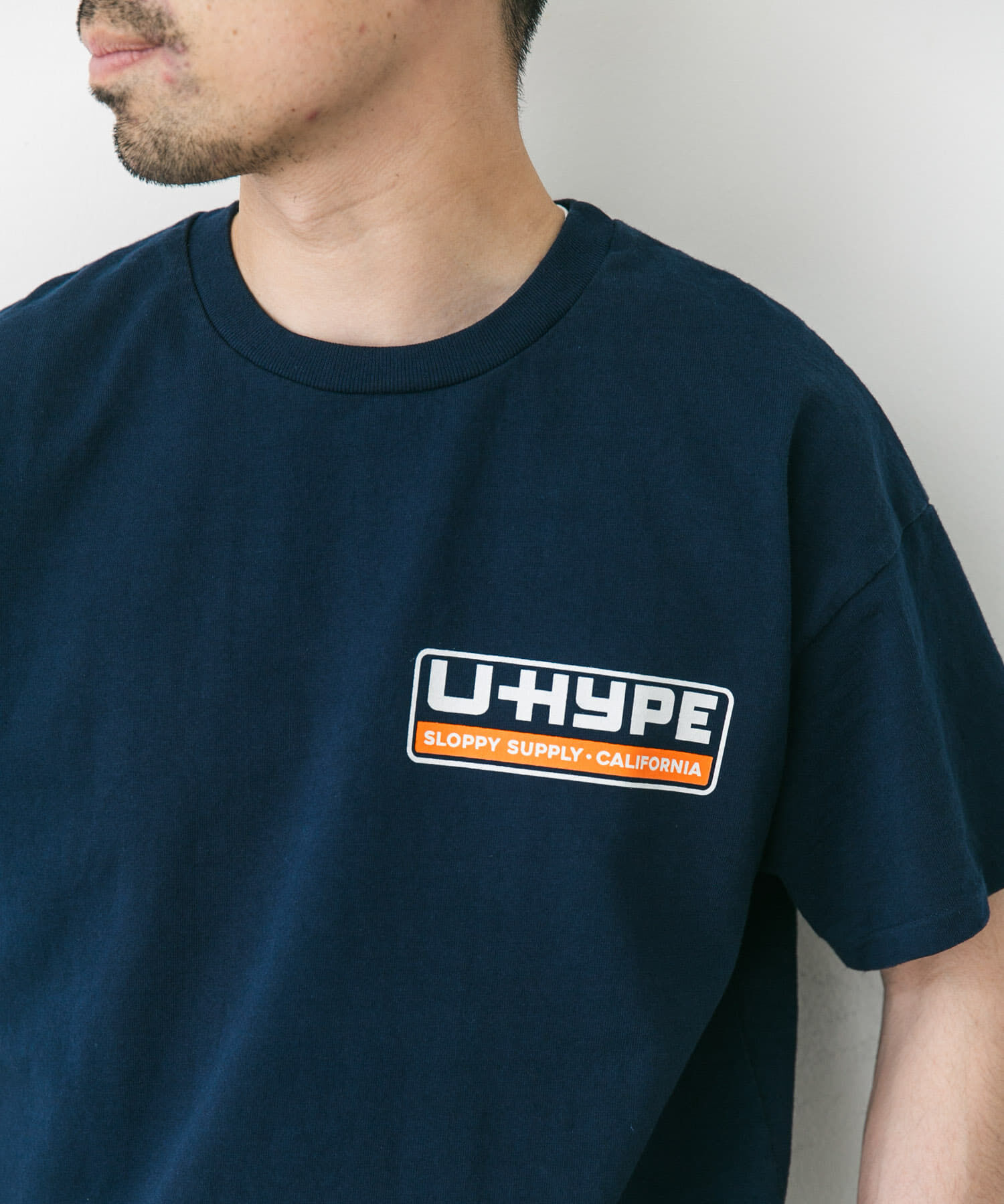 URBAN RESEARCH DOORS「『別注』SLOPPY SUPPLY&times;DOORS　UHYPE T-SHIRTS」|Tシャツ・カットソー|