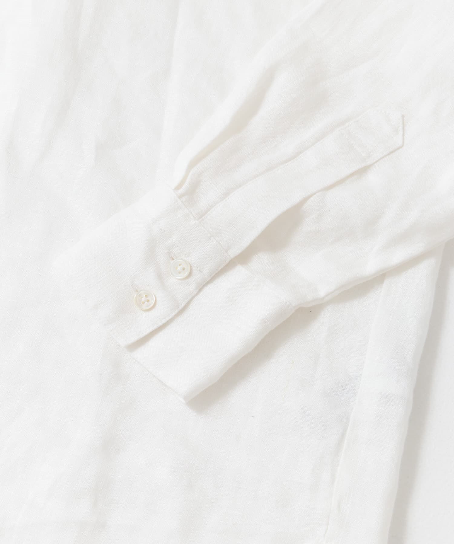 かぐれ「リネンクルーネックプルオーバー」|シャツ・ブラウス|