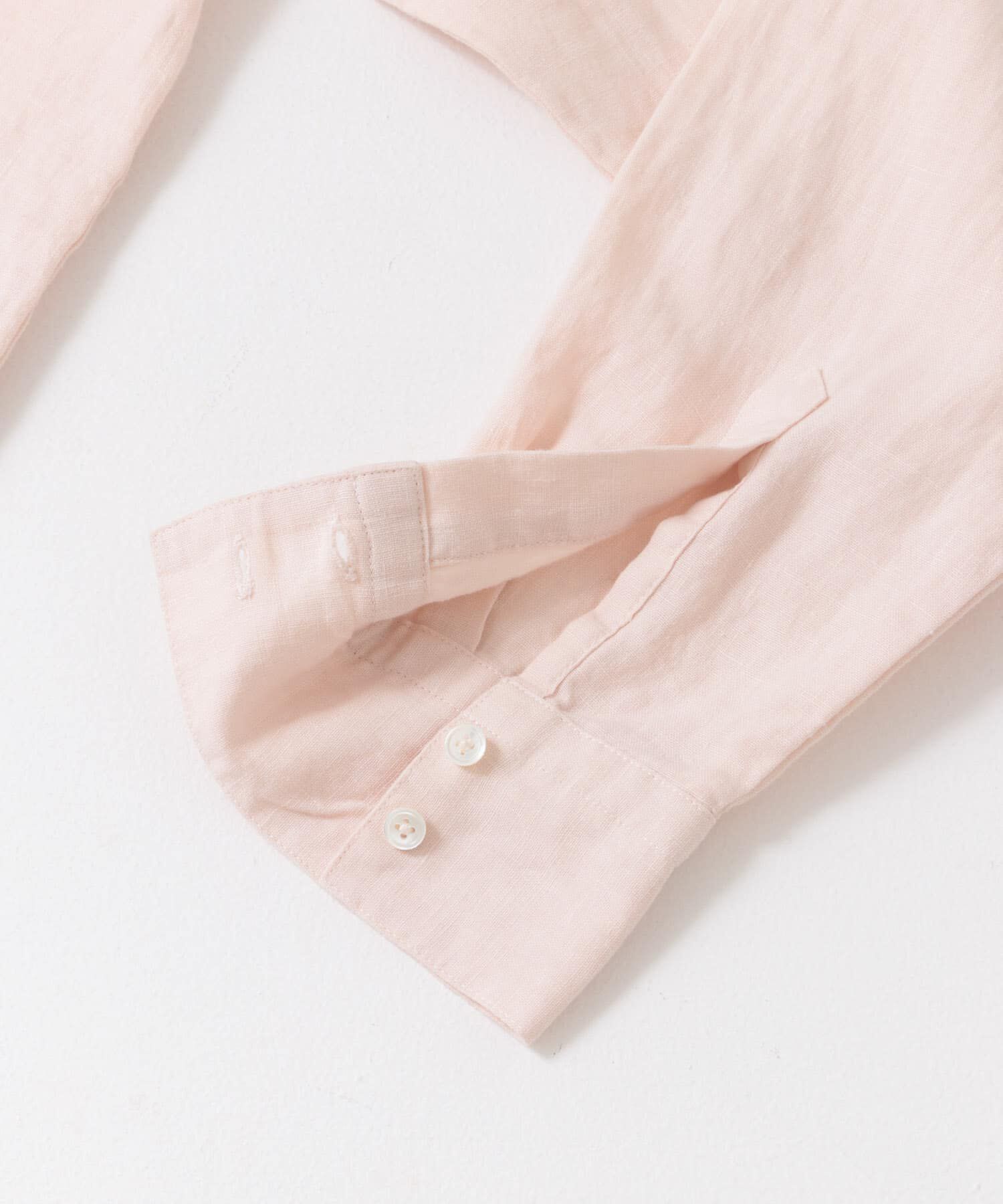 かぐれ「リネンクルーネックプルオーバー」|シャツ・ブラウス|