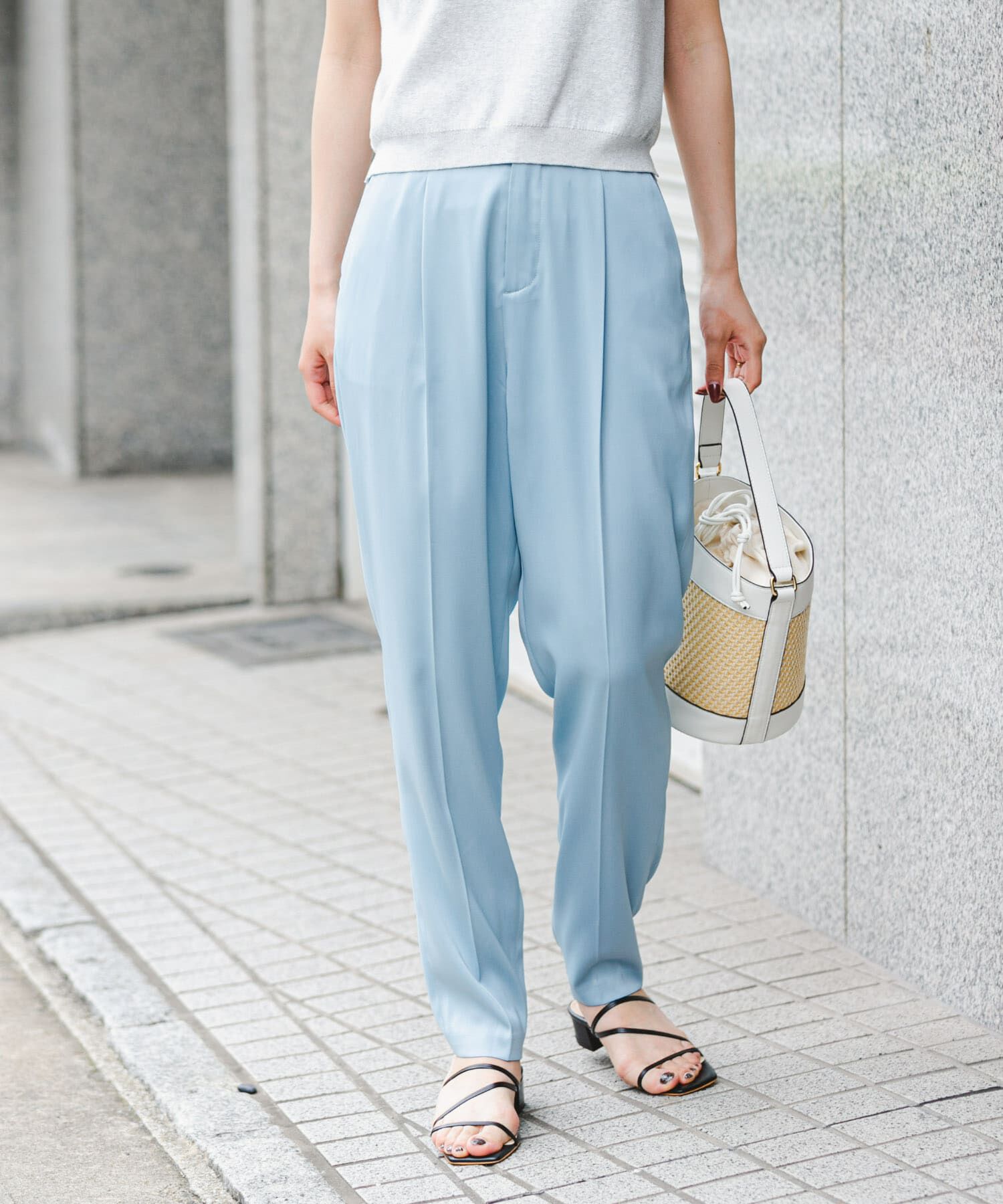 URBAN RESEARCH ROSSO「F by ROSSO　サテンテーパードカラーパンツ」|その他|