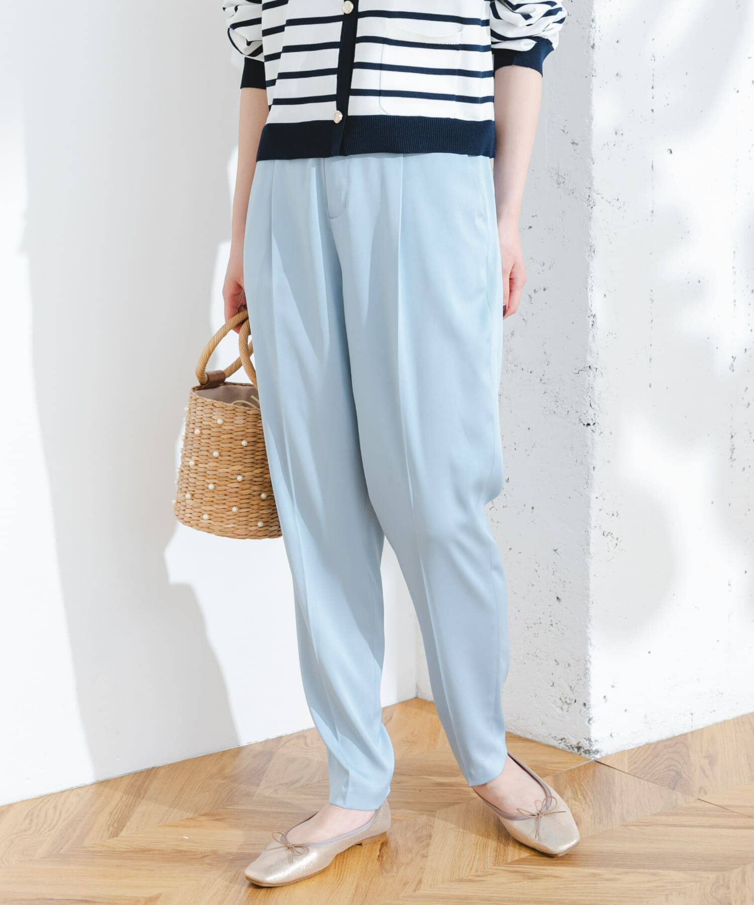 URBAN RESEARCH ROSSO「F by ROSSO　サテンテーパードカラーパンツ」|その他|