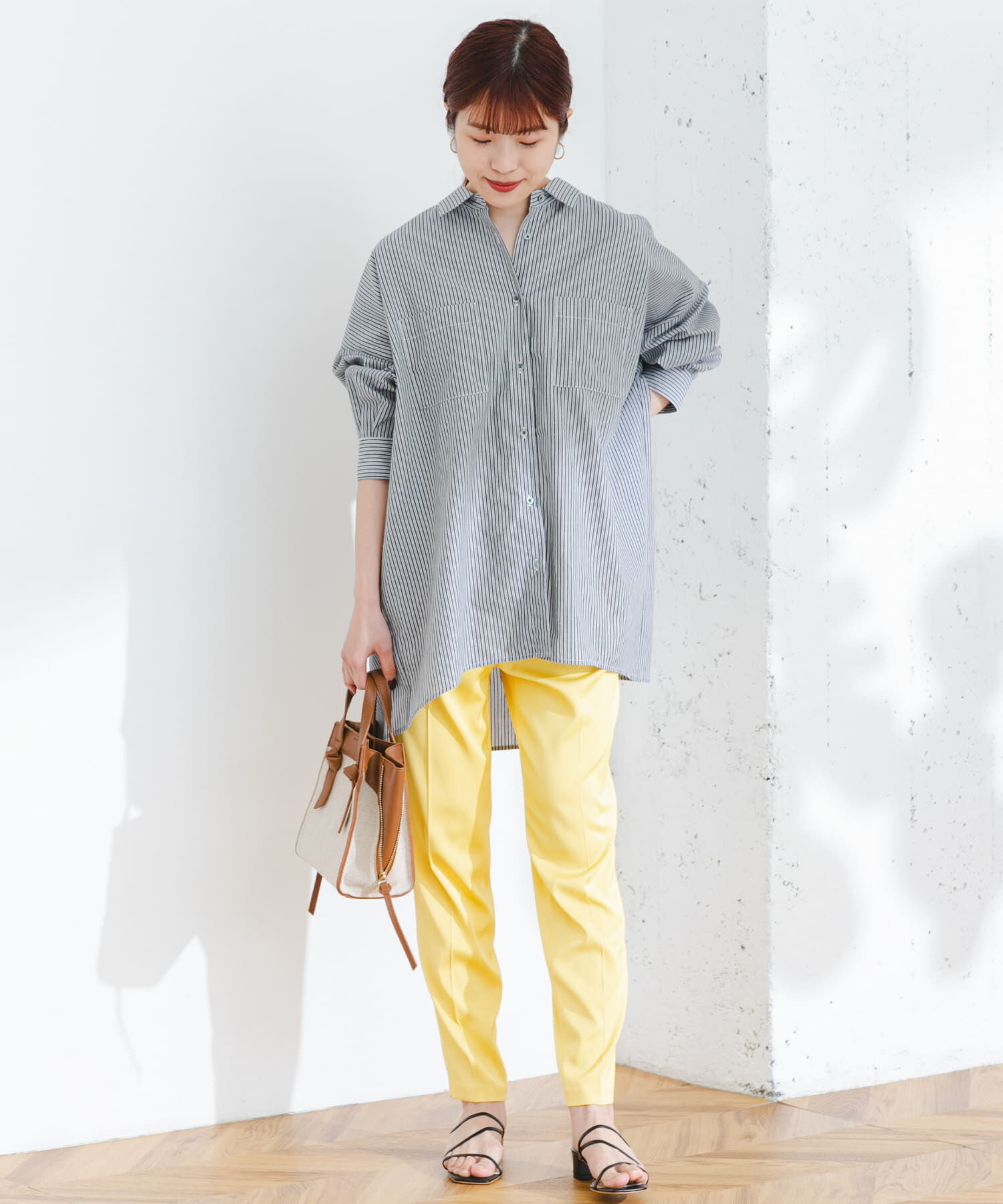 URBAN RESEARCH ROSSO「F by ROSSO　サテンテーパードカラーパンツ」|その他|