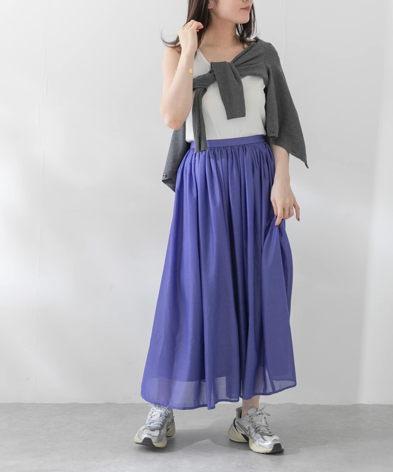 URBAN RESEARCH ROSSO「チンツギャザーフレアスカート」|スカート|