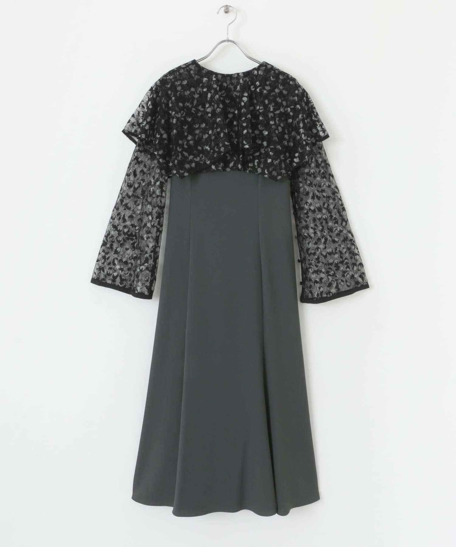 URBAN RESEARCH ROSSO「レースケープドレス」|ワンピース|