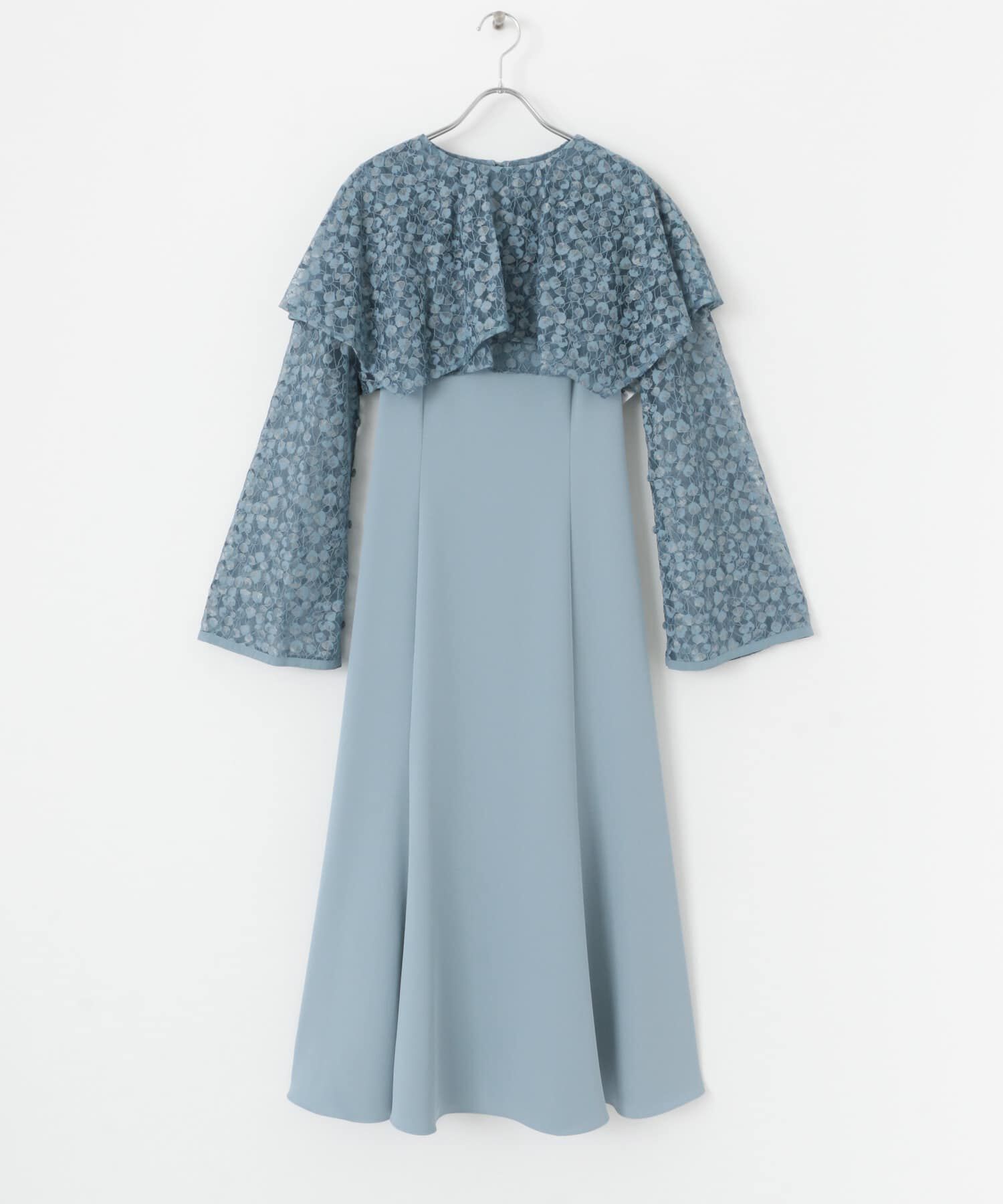 URBAN RESEARCH ROSSO「レースケープドレス」|ワンピース|