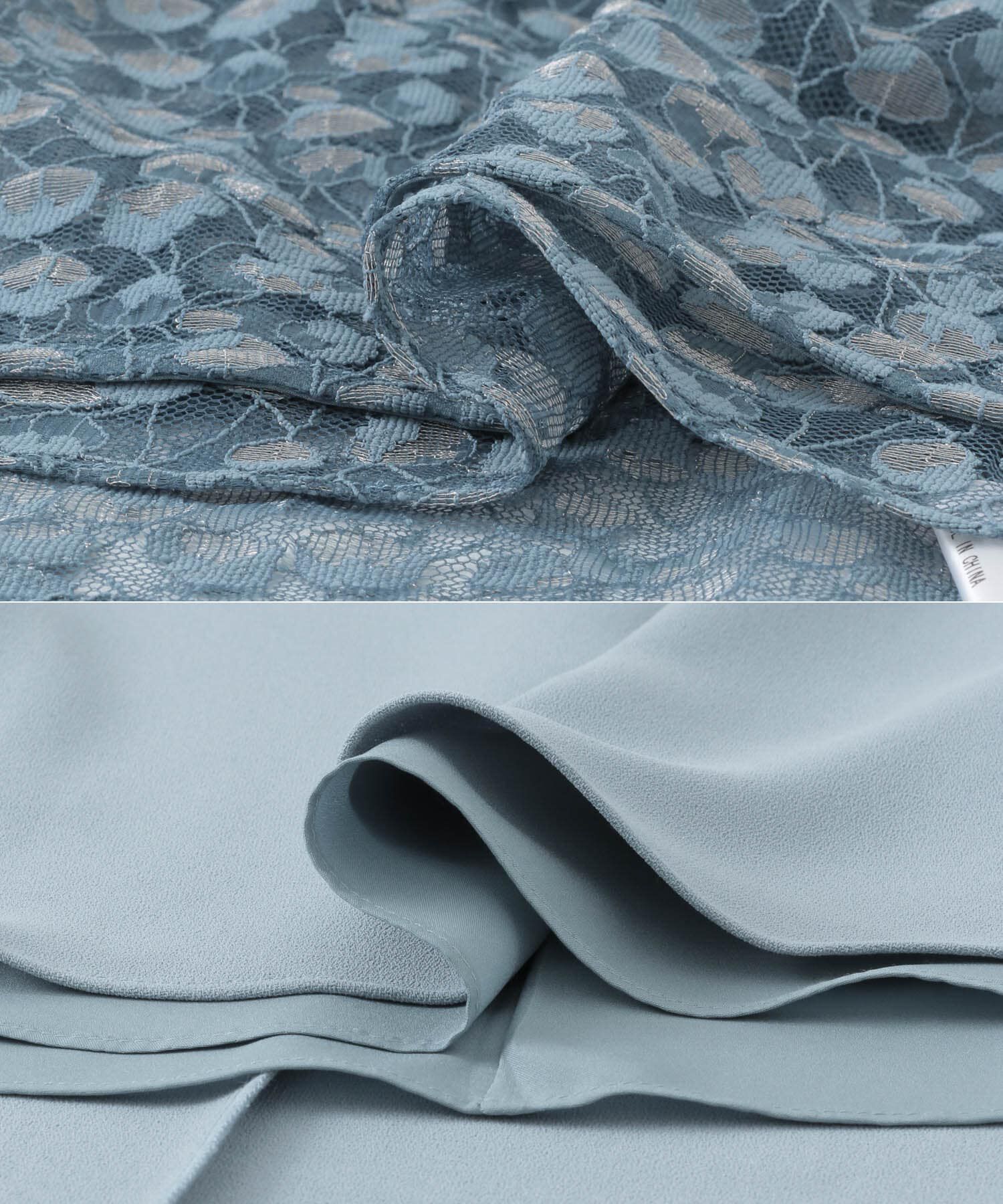 URBAN RESEARCH ROSSO「レースケープドレス」|ワンピース|