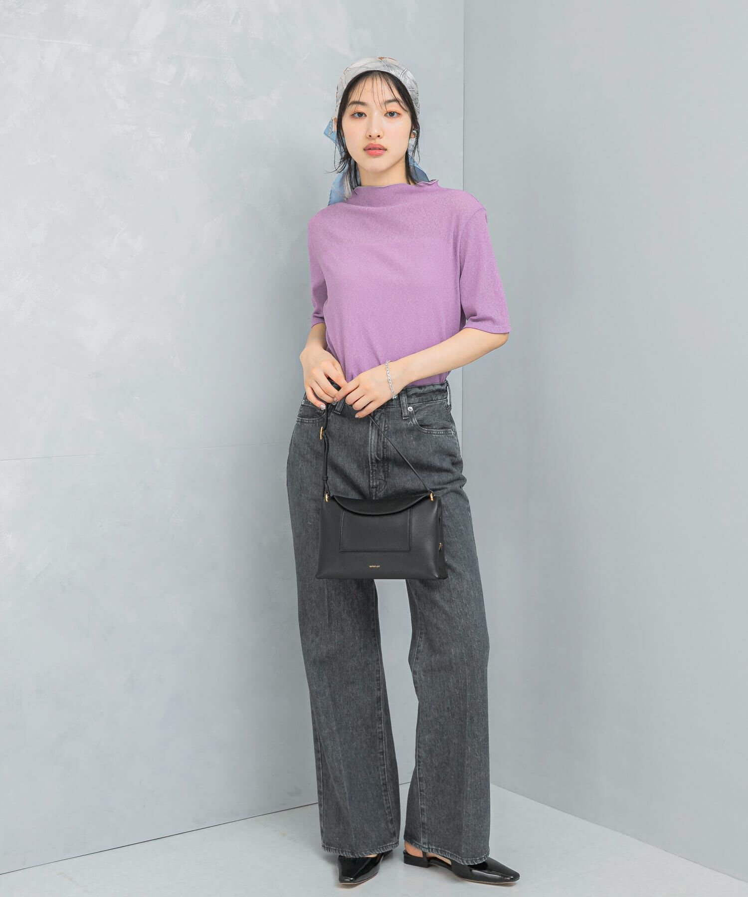 URBAN RESEARCH ROSSO「ラメシアーカットソー」|Tシャツ・カットソー|