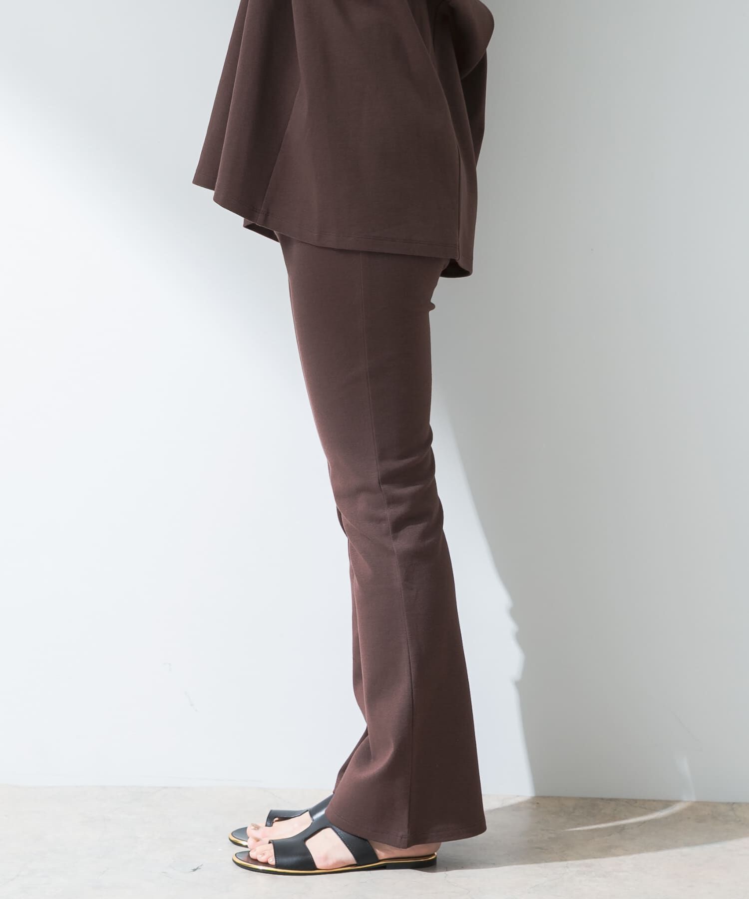 URBAN RESEARCH ROSSO「『UR TECH ひやサラクール』F by ROSSO　スリットフレアパンツ」|その他|