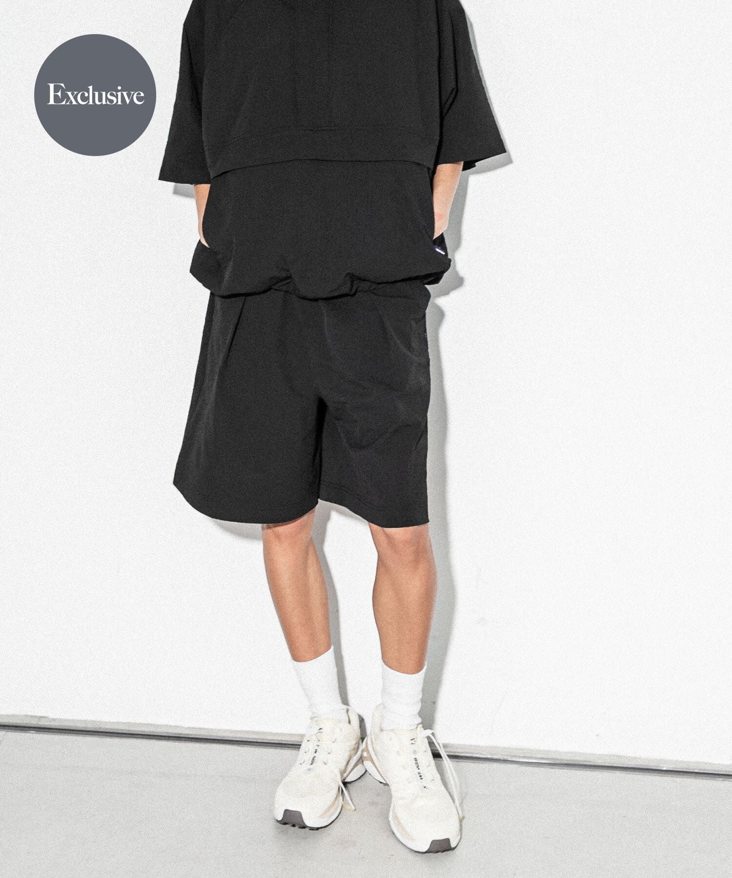 URBAN RESEARCH「『別注』THOUSAND MILE&times;UR　WASHER CODE EASY SHORTS」|その他|ブラック