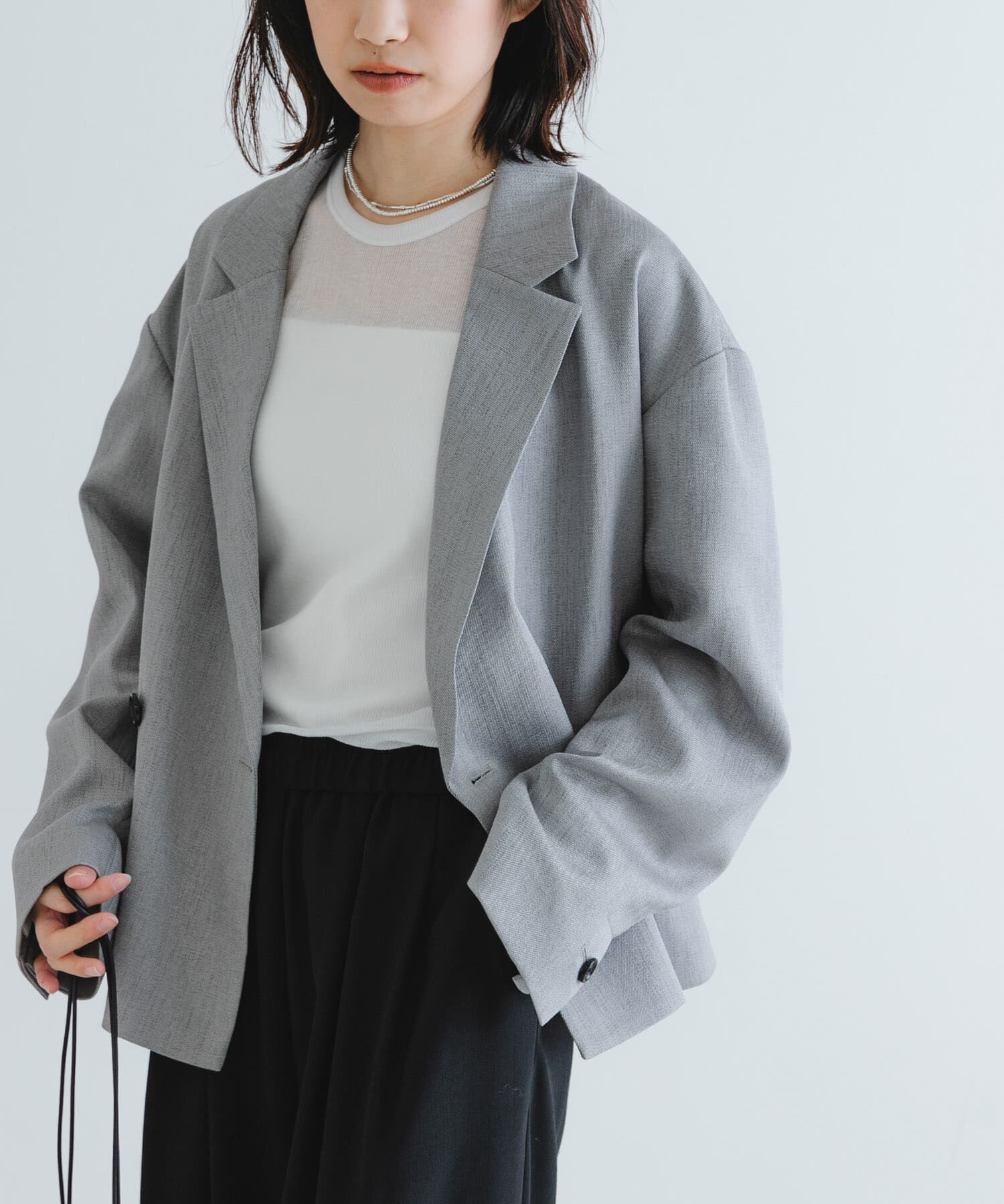 URBAN RESEARCH「『UVカット/吸水速乾/イージーケア』『UR TECH DRYLUXE』ツイードジャケット」|その他|