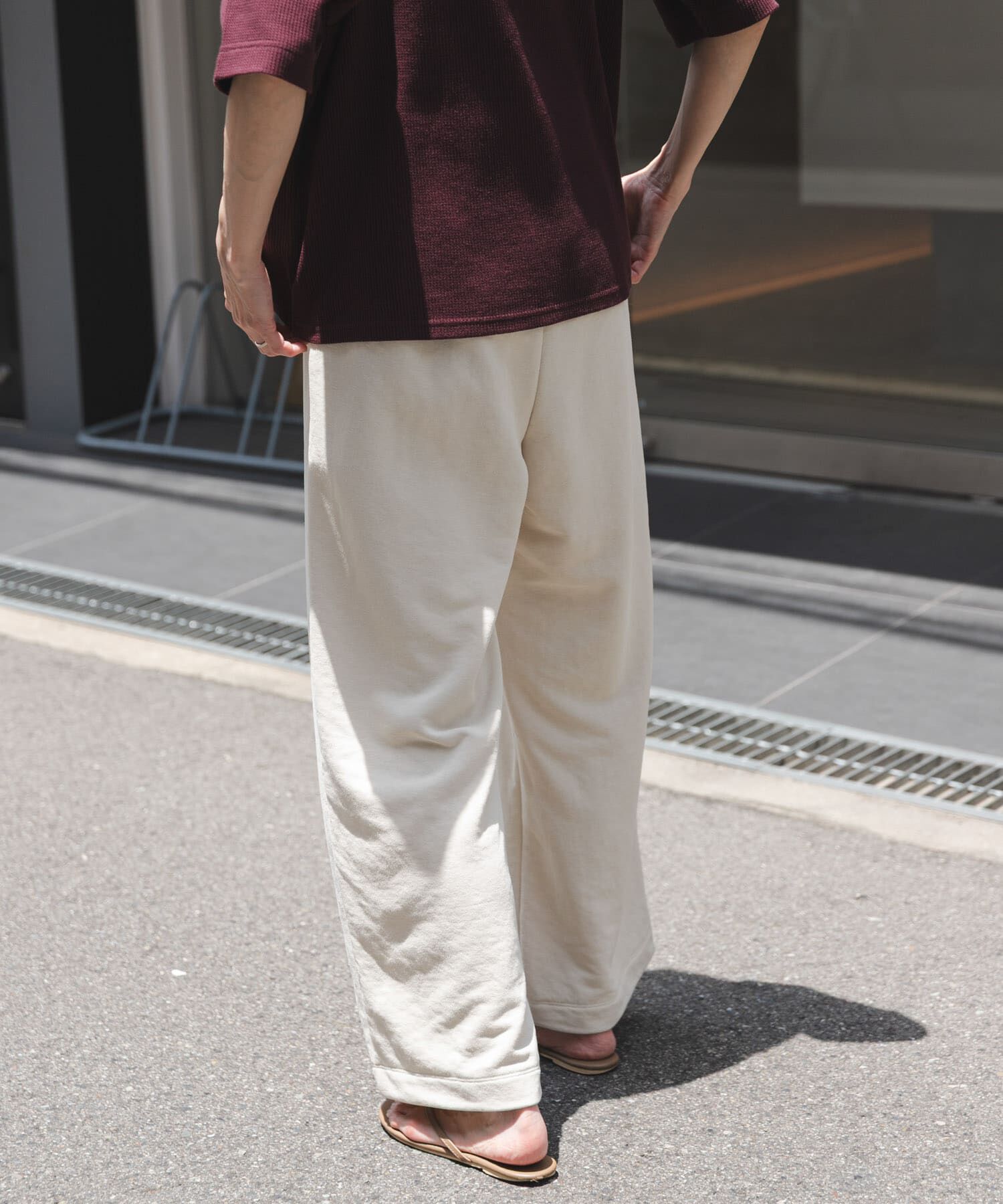 URBAN RESEARCH DOORS「FORK&SPOON　ドライタッチカットパンツ」|その他|