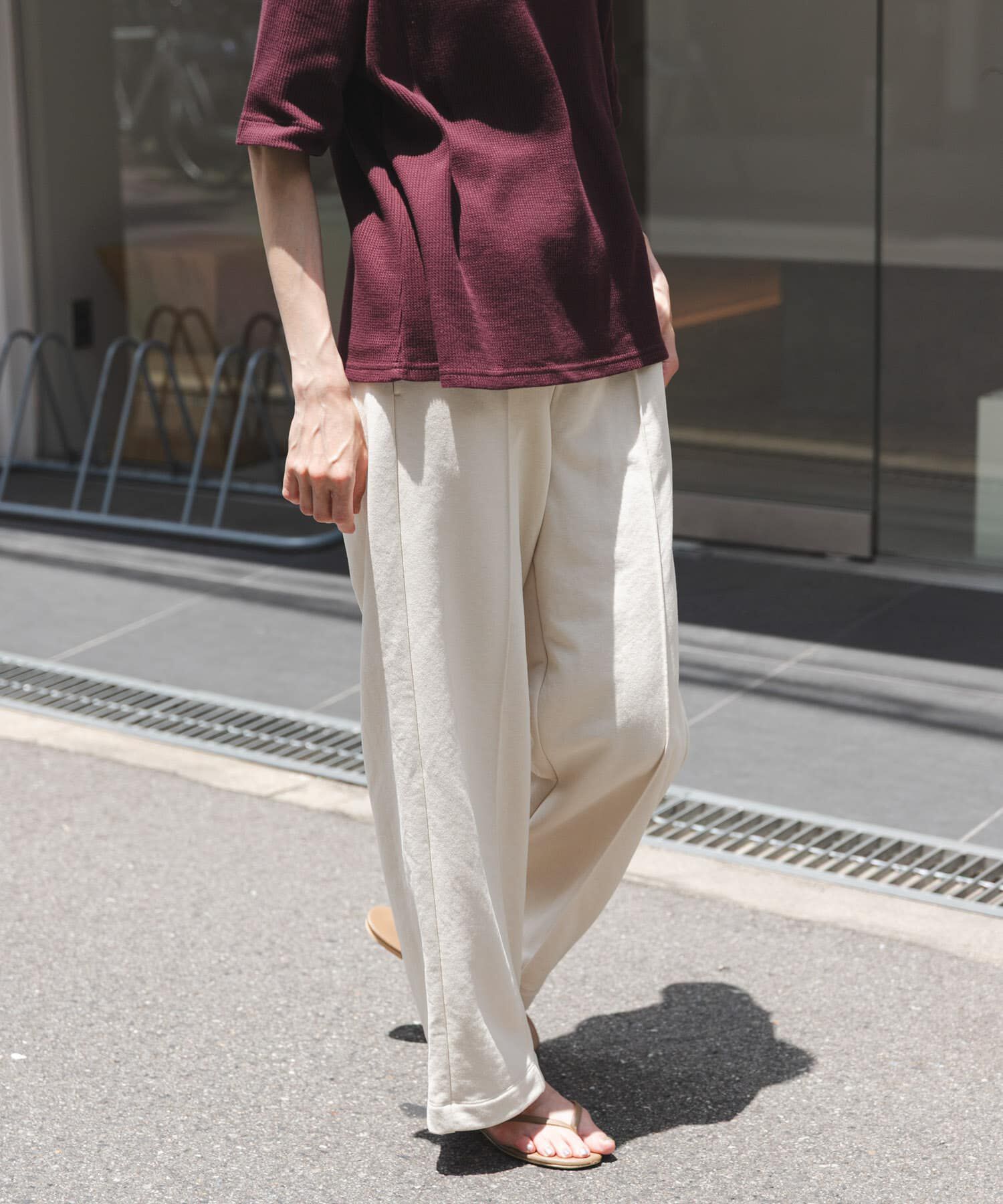 URBAN RESEARCH DOORS「FORK&SPOON　ドライタッチカットパンツ」|その他|