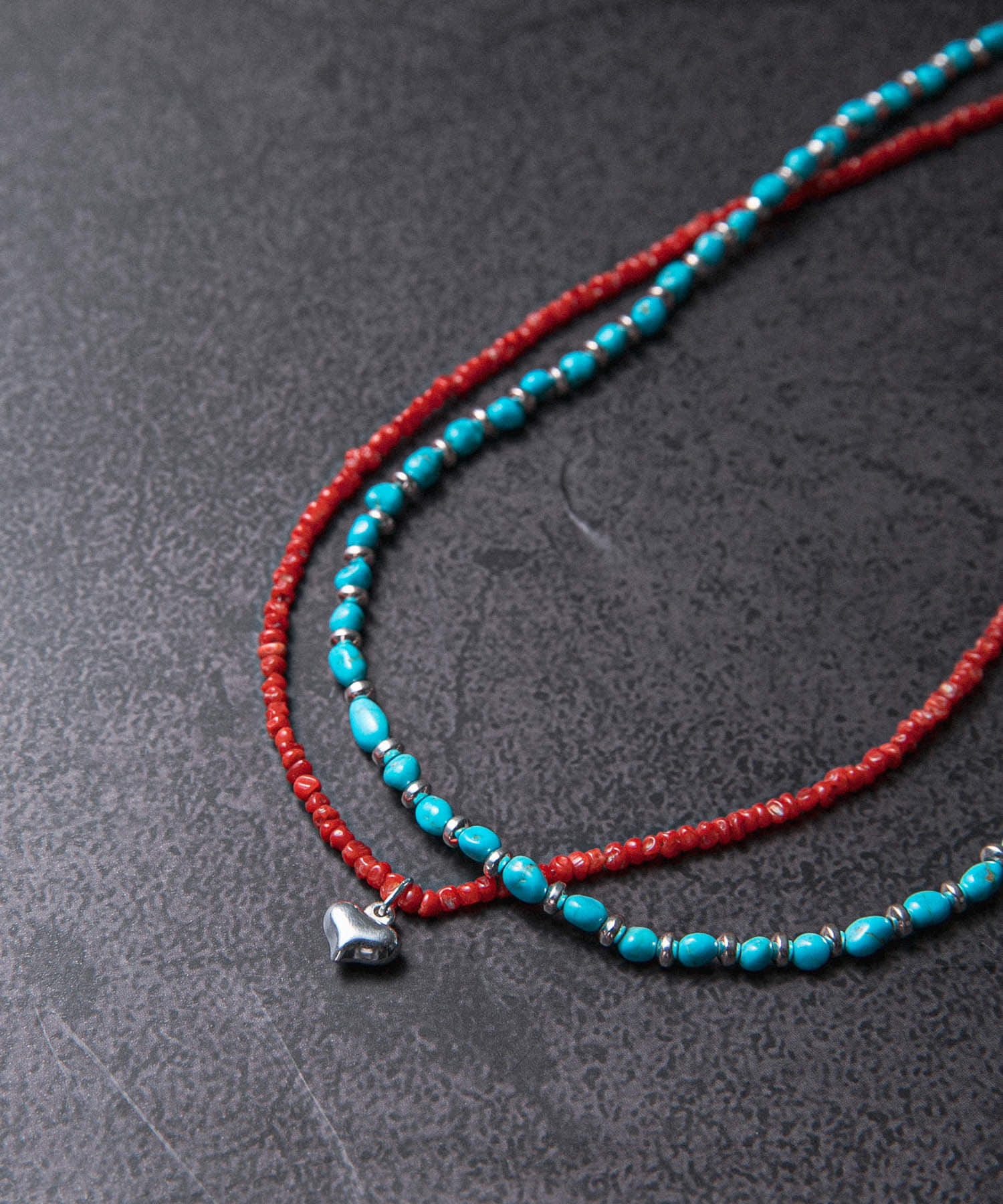 URBAN RESEARCH「decor『デコール』　TurquoiseHematiteDotNL」|ネックレス|