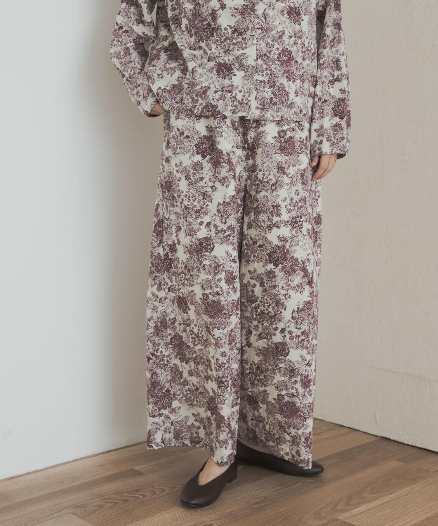URBAN RESEARCH DOORS「mizuiro ind　print easy pants」|その他|ベージュ系その他