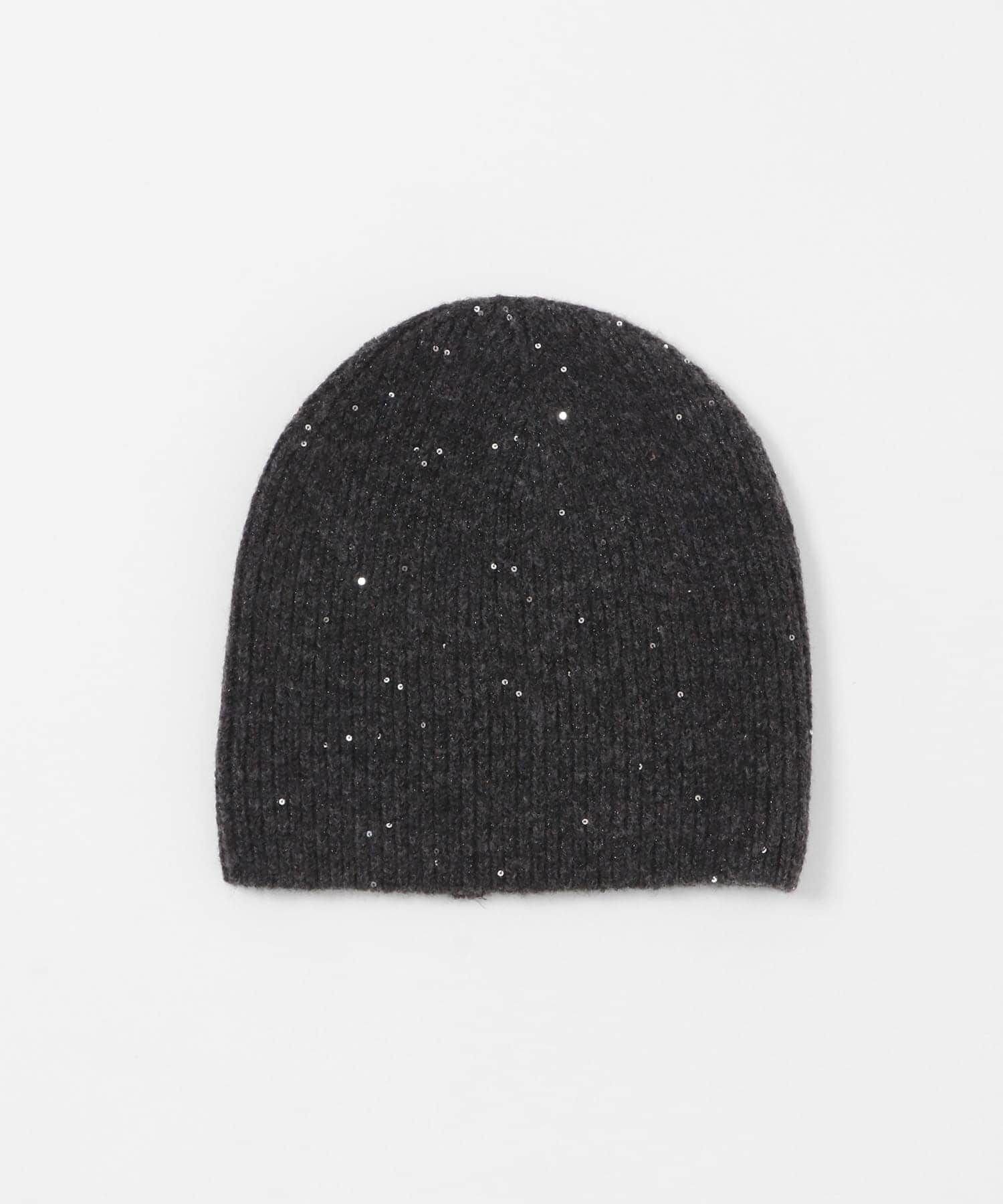 Sonny Label 「スパンコールラメニット帽」|ニット帽|