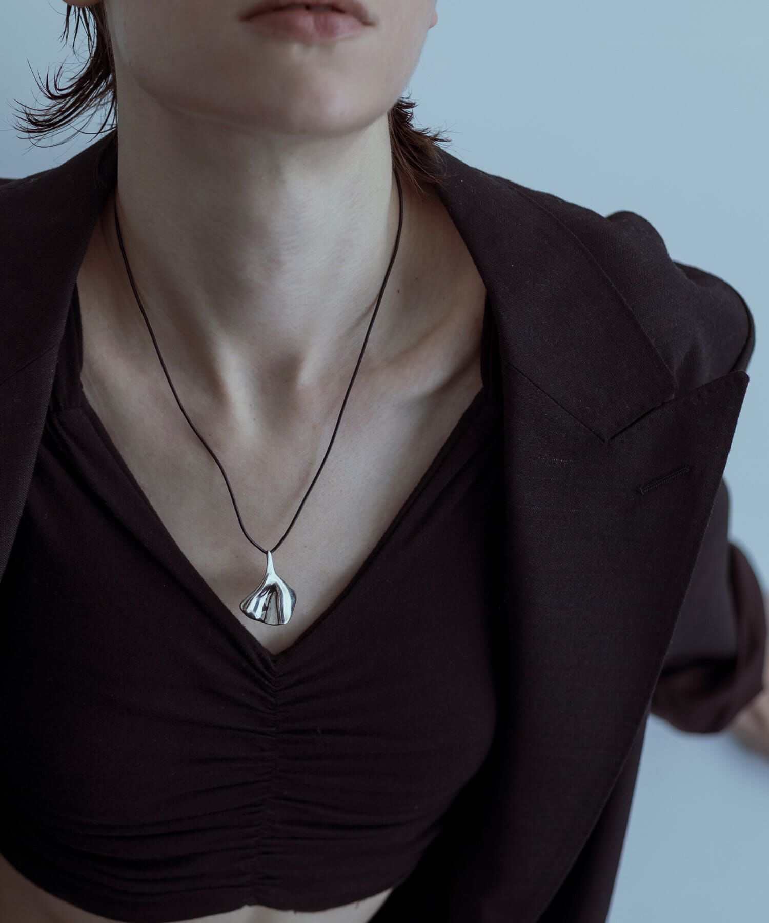 SMELLY「SMELLY so&rsquo;　frill piece cord necklace」|ネックレス|