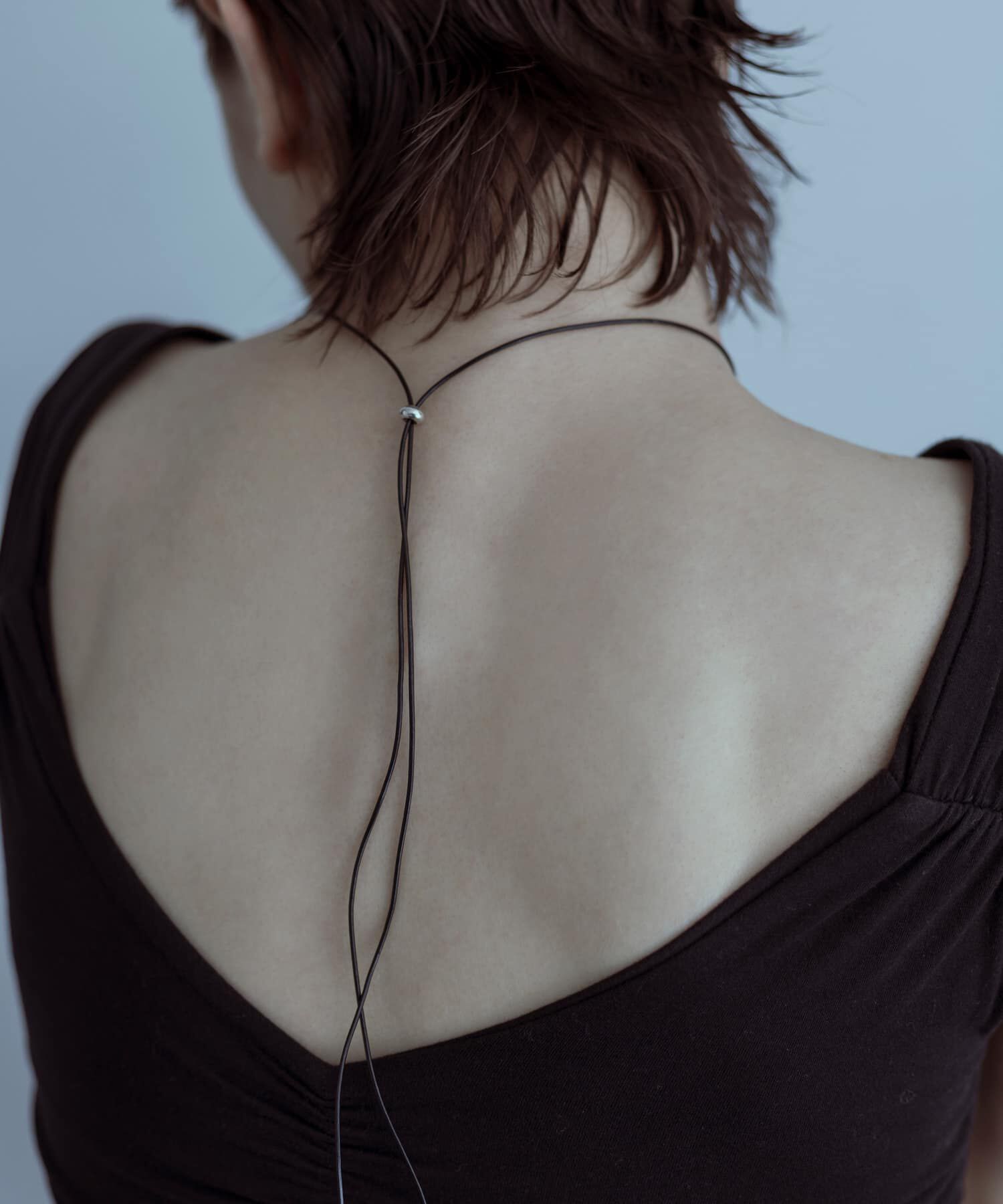 SMELLY「SMELLY so&rsquo;　frill piece cord necklace」|ネックレス|