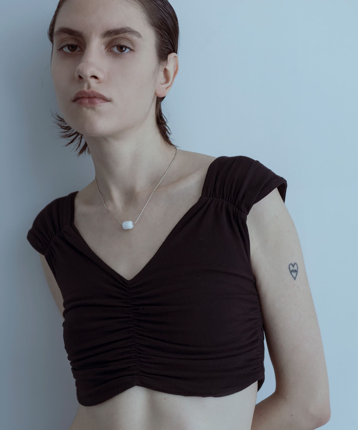 SMELLY「SMELLY so&rsquo;　white jade necklace」|ネックレス|