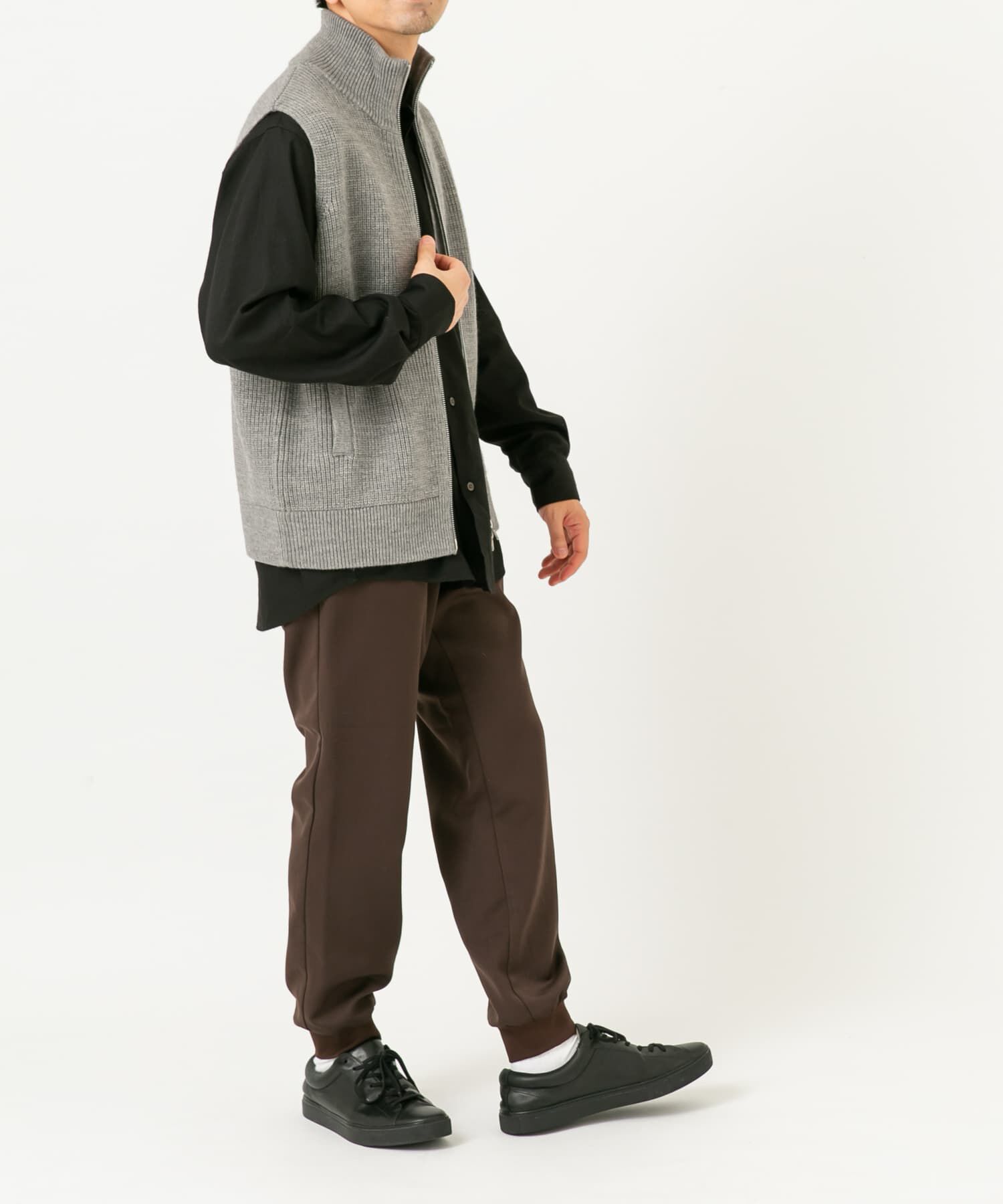 URBAN RESEARCH ROSSO「ドライバーズニットベスト」|ベスト・ジレ|