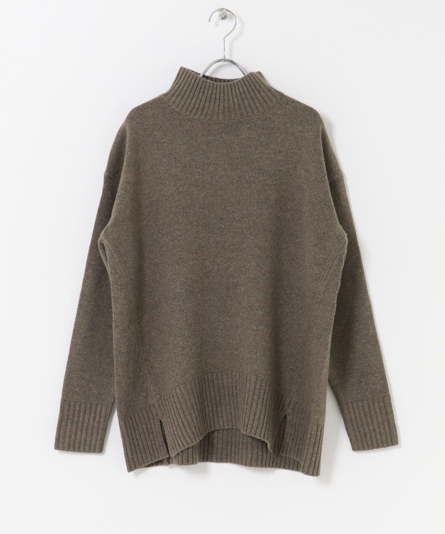 URBAN RESEARCH DOORS「FORK&SPOON　ハイネックロングニット」|ニット・セーター|