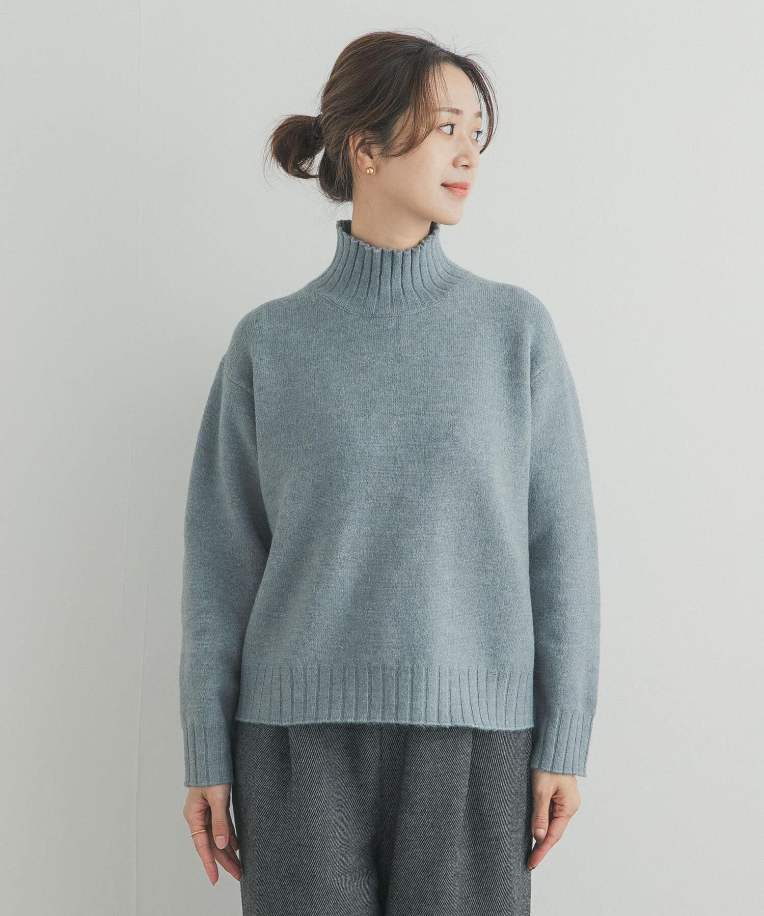 URBAN RESEARCH DOORS「タートルネックニットプルオーバー」|ニット・セーター|