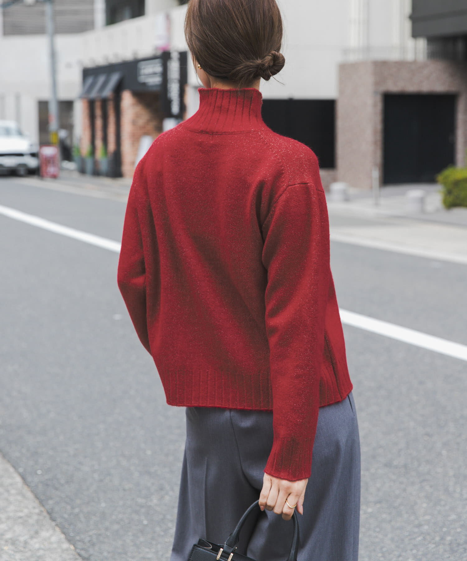 URBAN RESEARCH DOORS「タートルネックニットプルオーバー」|ニット・セーター|