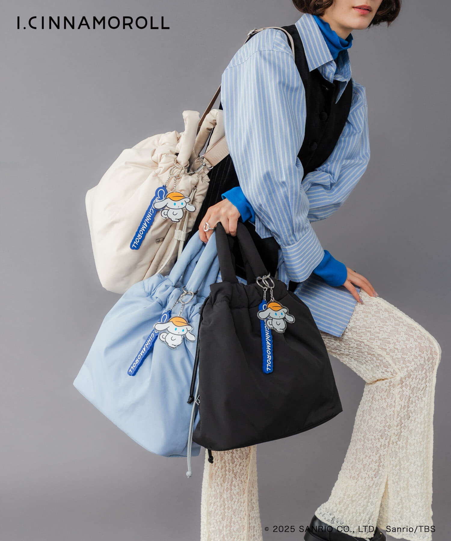 RODE SKO「アイシナモロール パテッドバッグ」|トートバッグ|