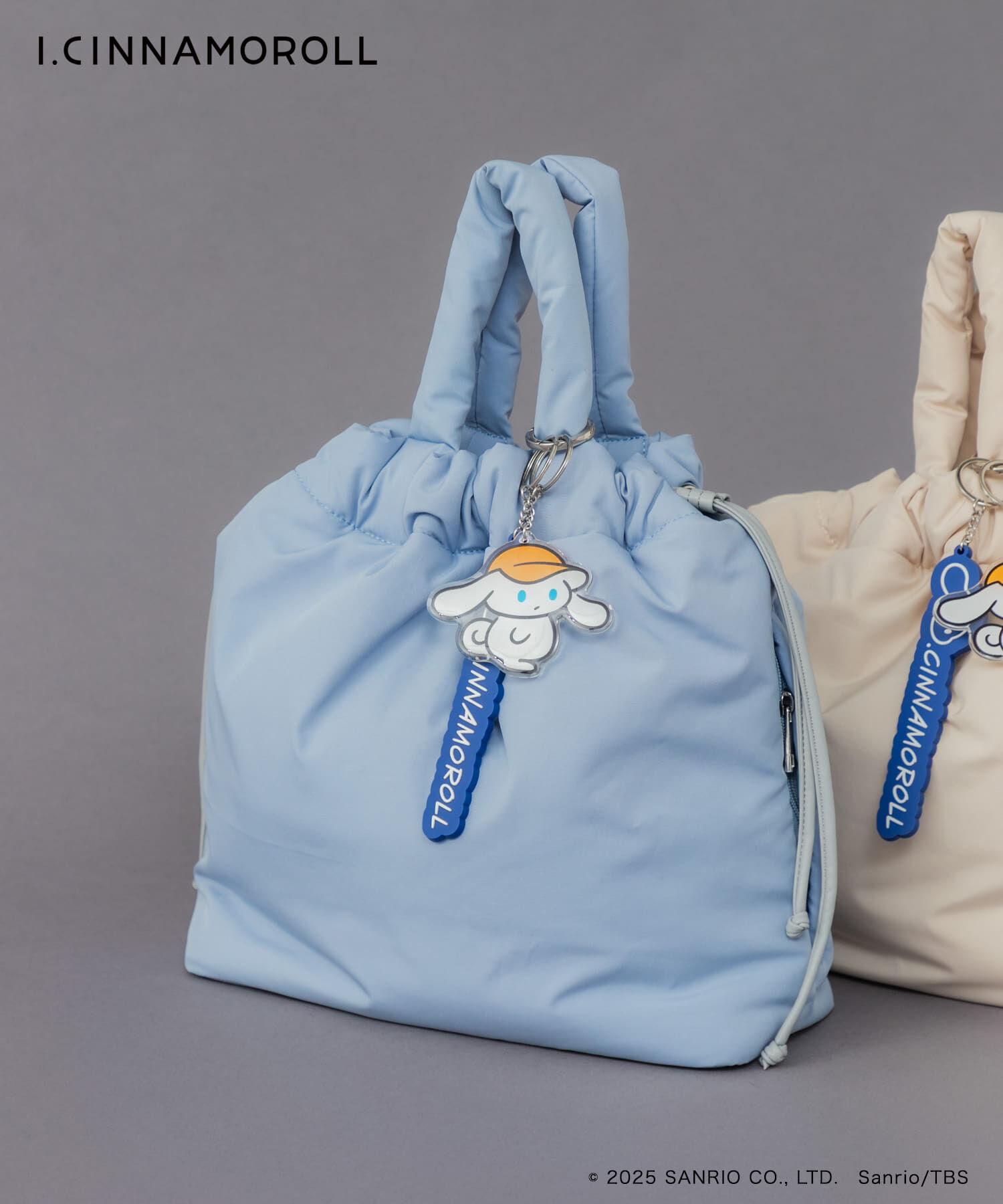 RODE SKO「アイシナモロール パテッドバッグ」|トートバッグ|ライトブルー