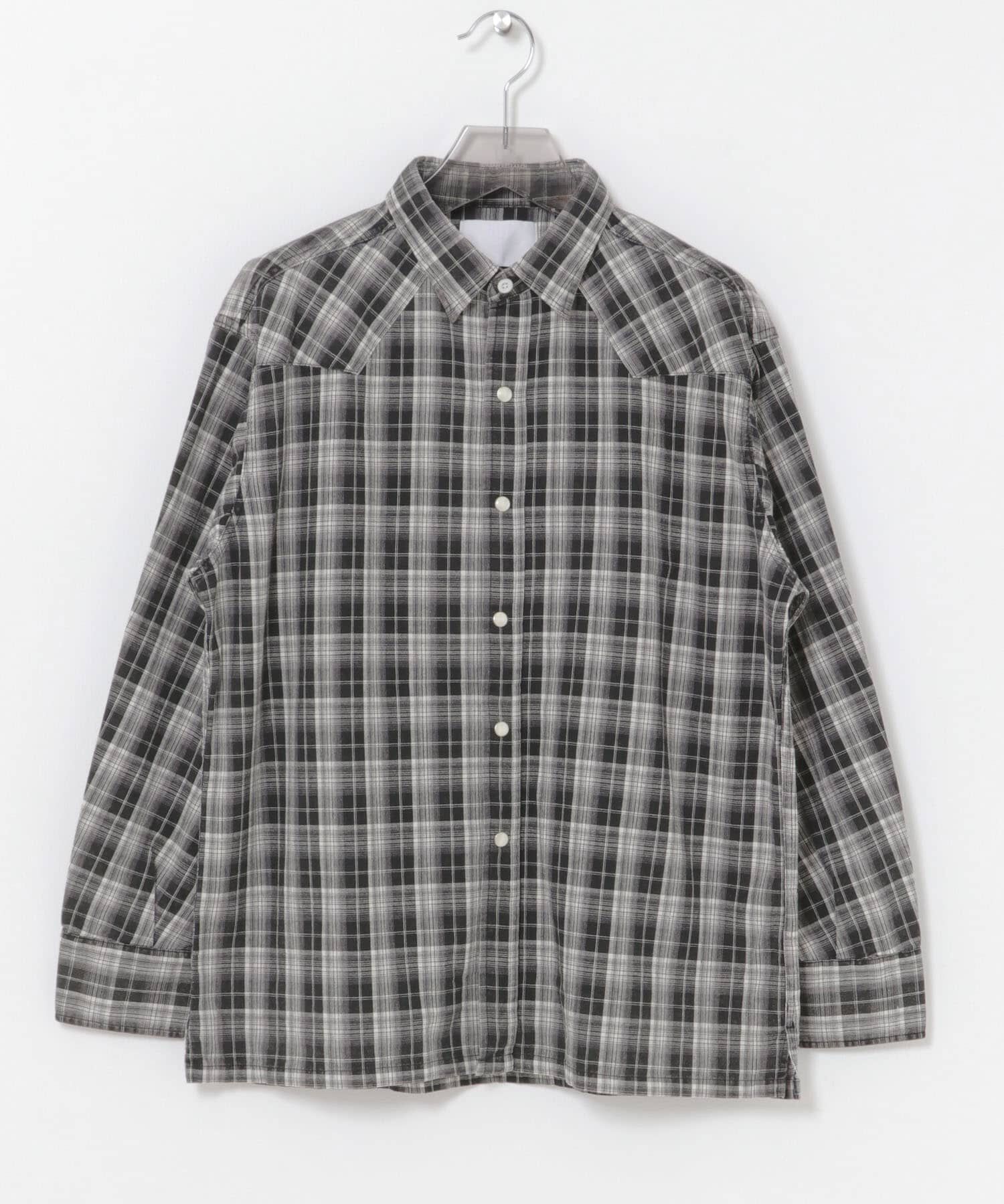 URBAN RESEARCH「URBAN RESEARCH iD　FADE CHECK WESTERN SHIRTS」|シャツ・ブラウス|