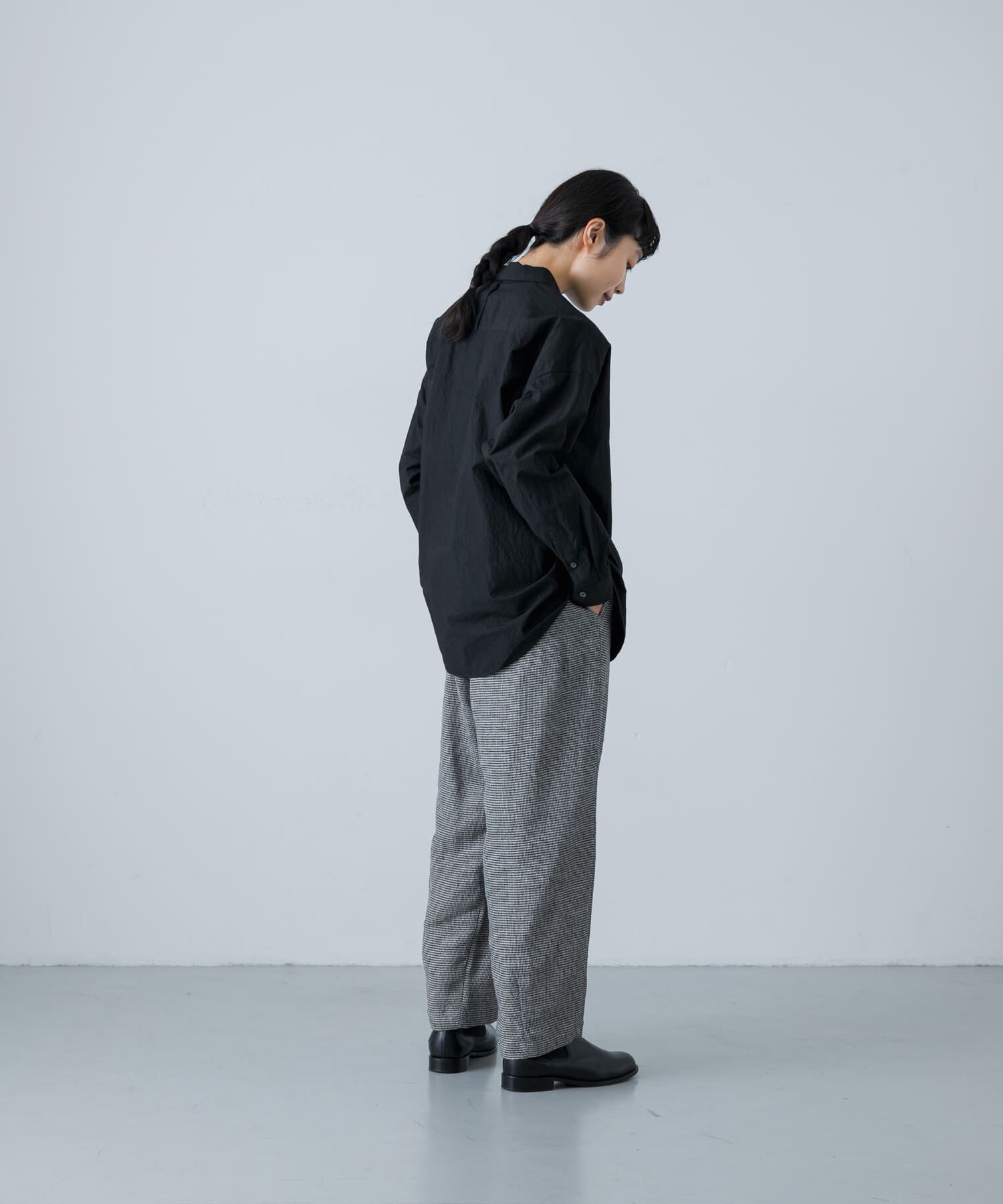 かぐれ「クロップドチェックパンツ」|その他|