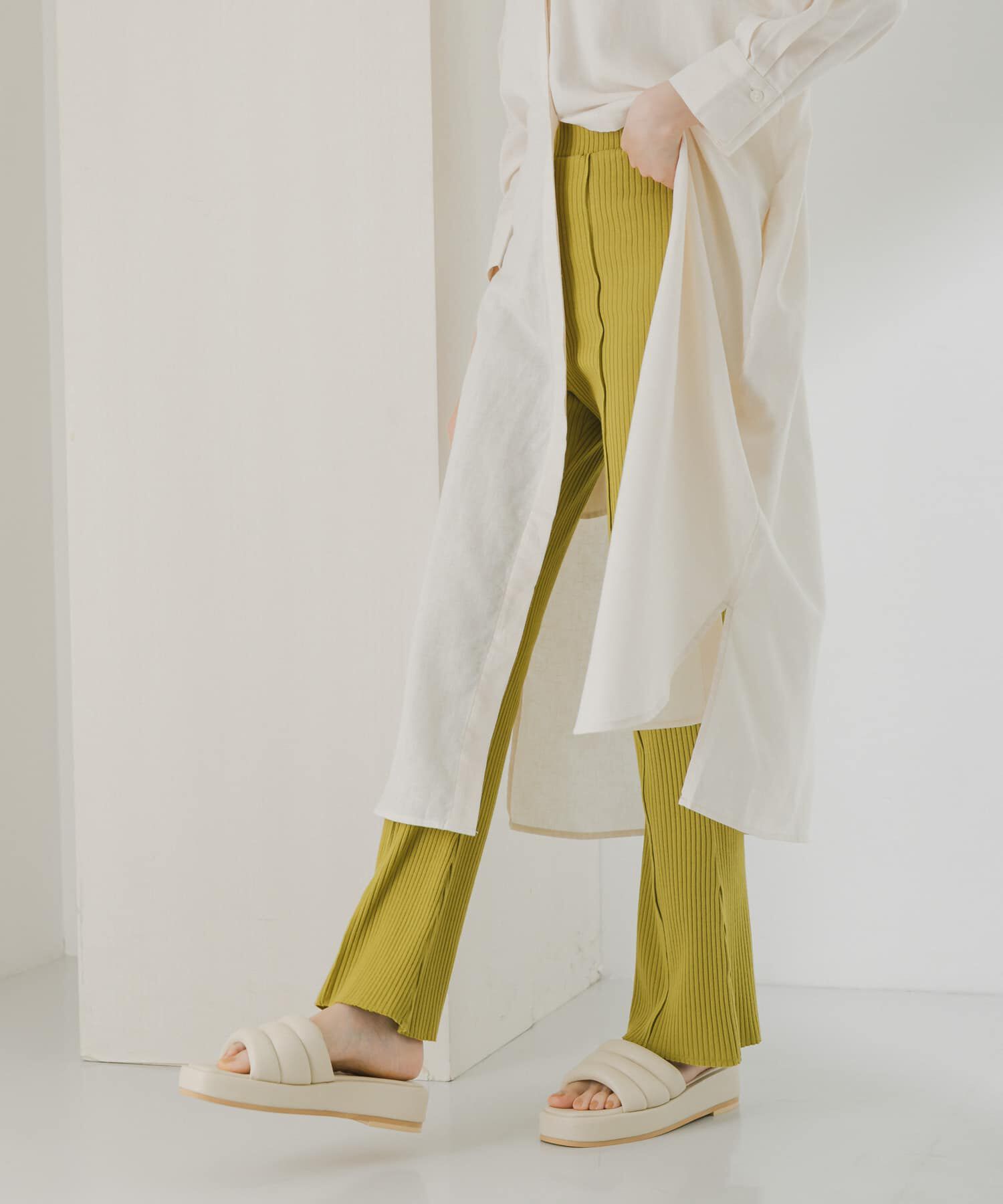  「メローリブフレアパンツ」|その他|