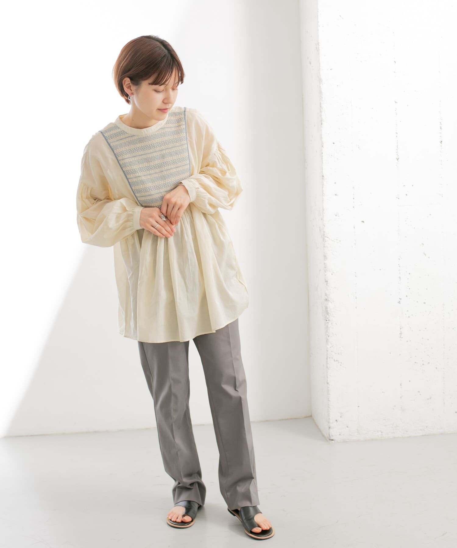  「センタープレススタンダードパンツ」|その他|