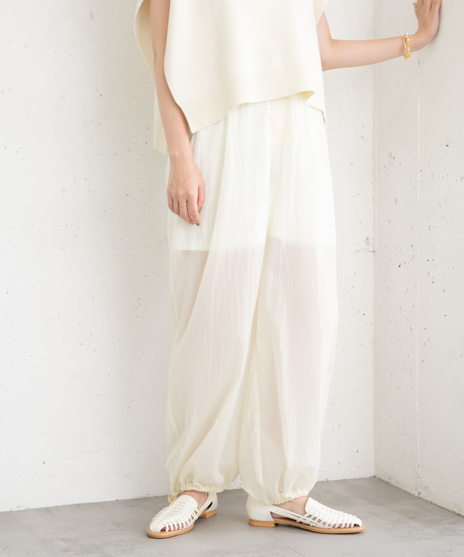  「シアードロストヘムパンツ」|その他|