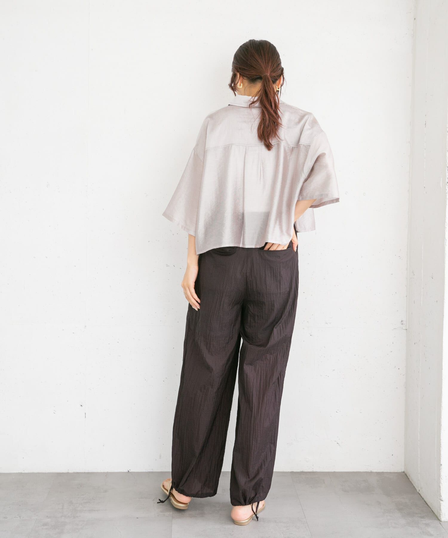  「シアードロストヘムパンツ」|その他|