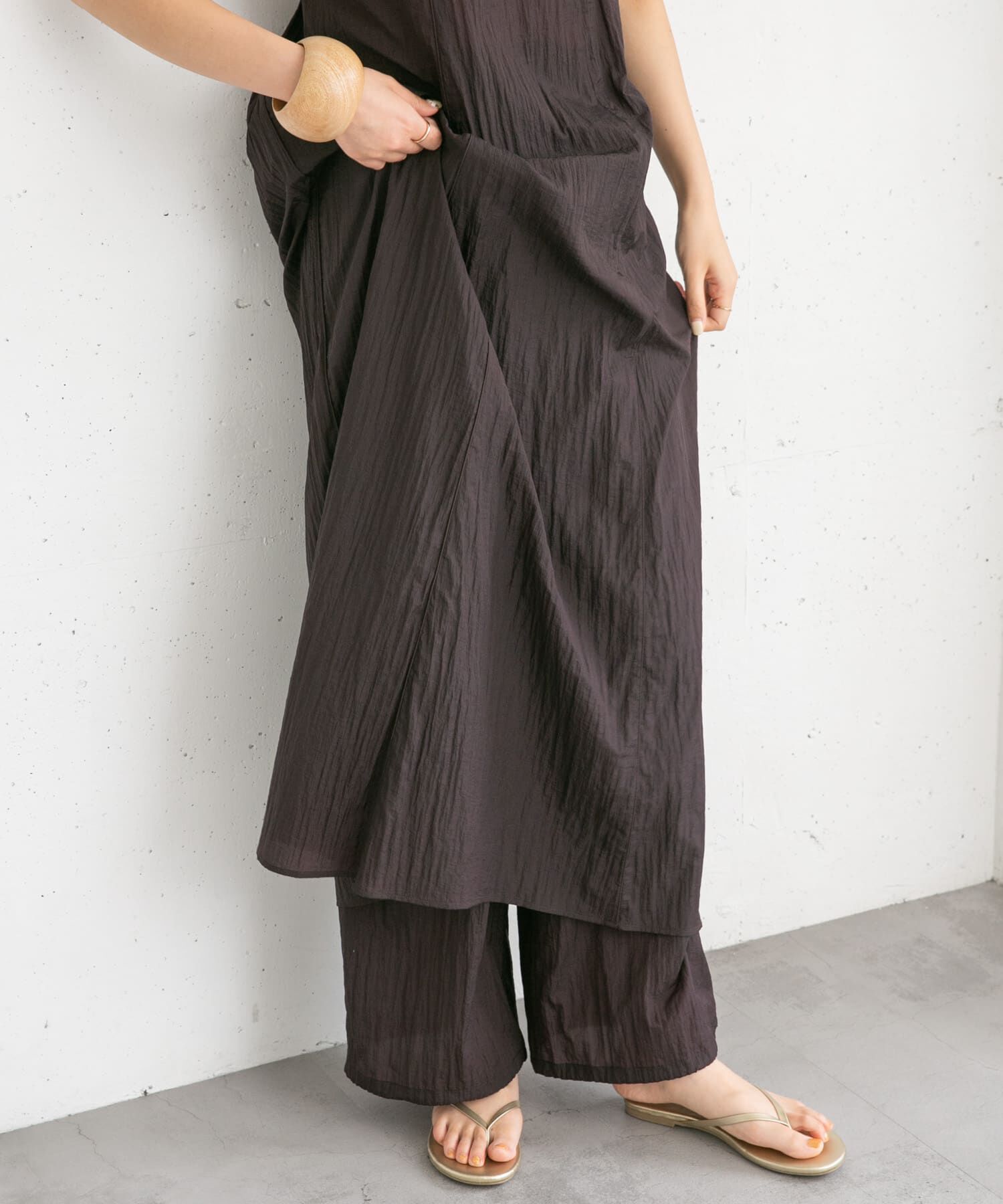  「シアードロストヘムパンツ」|その他|