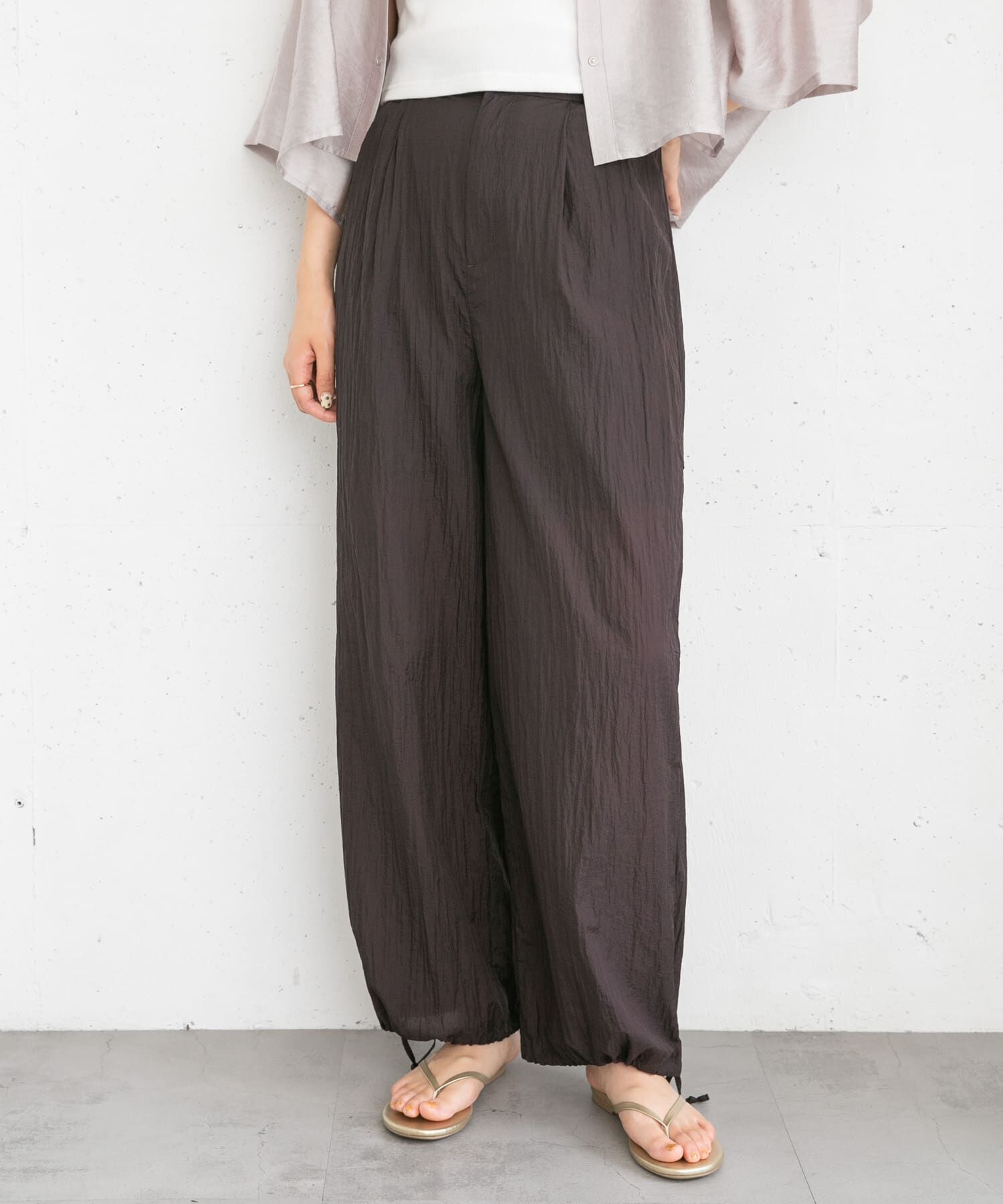  「シアードロストヘムパンツ」|その他|