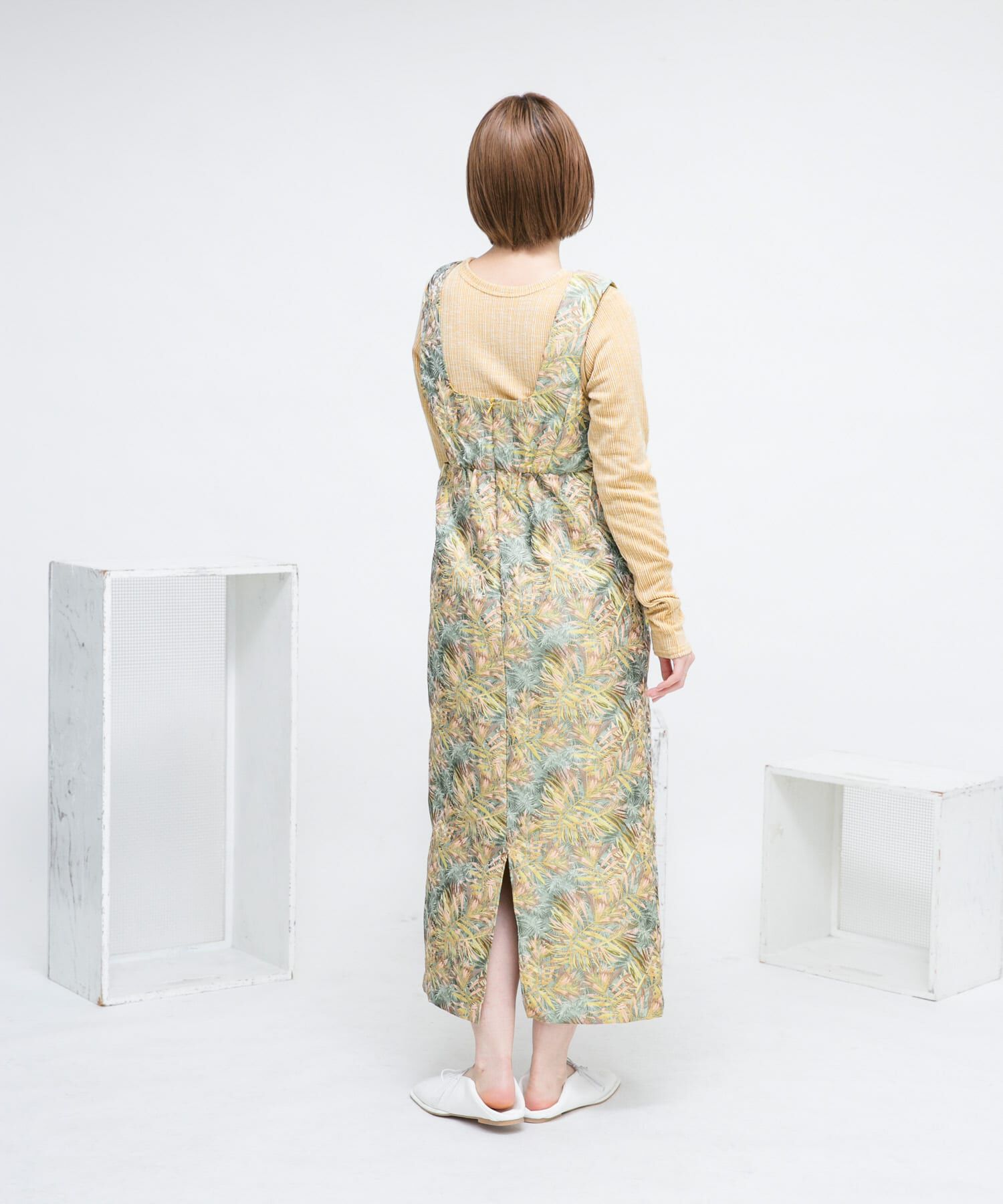  「2WAYフロントスリットカットソー」|Tシャツ・カットソー|