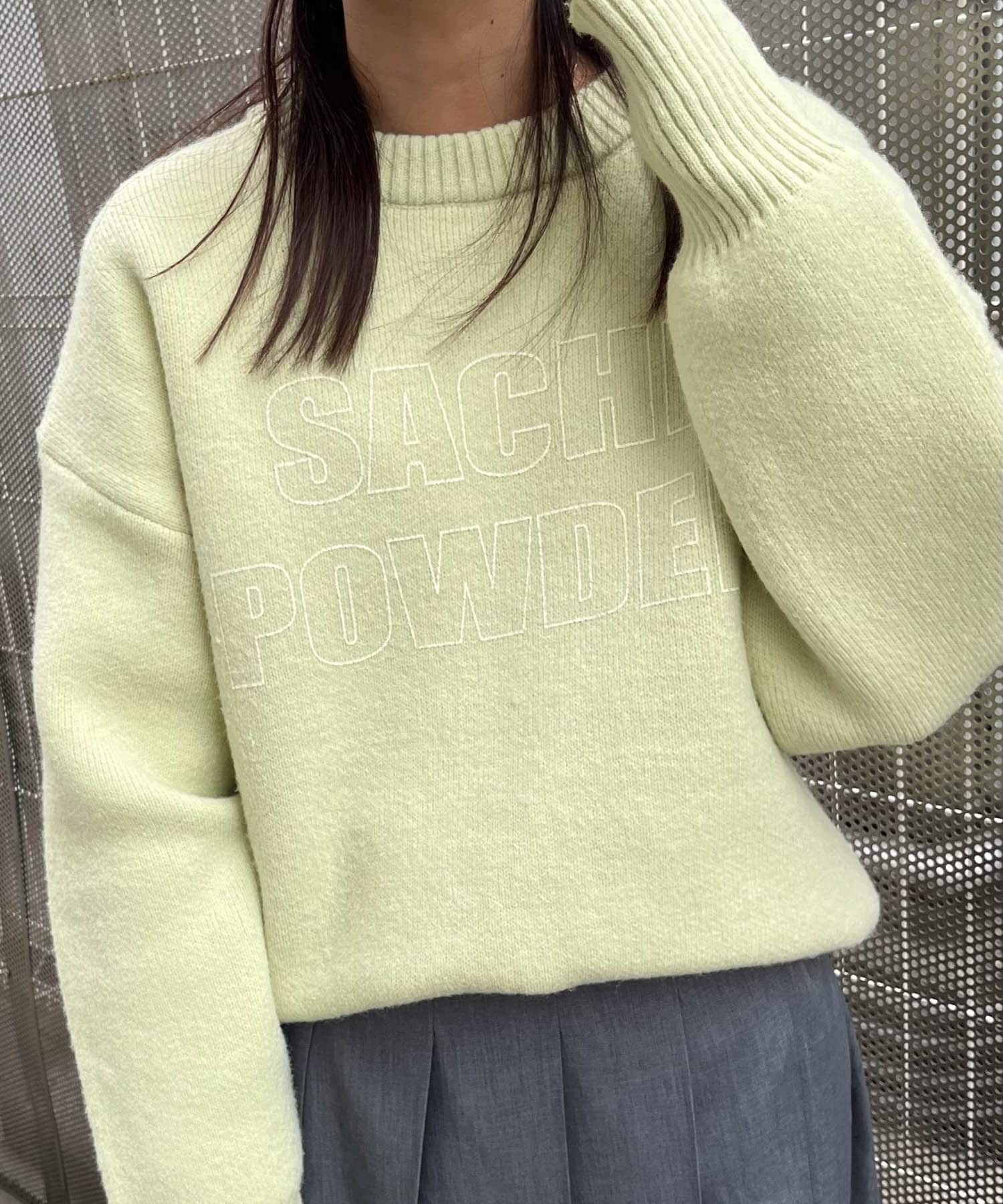  「SACHIPOWDERリバーシブルニット」|ニット・セーター|