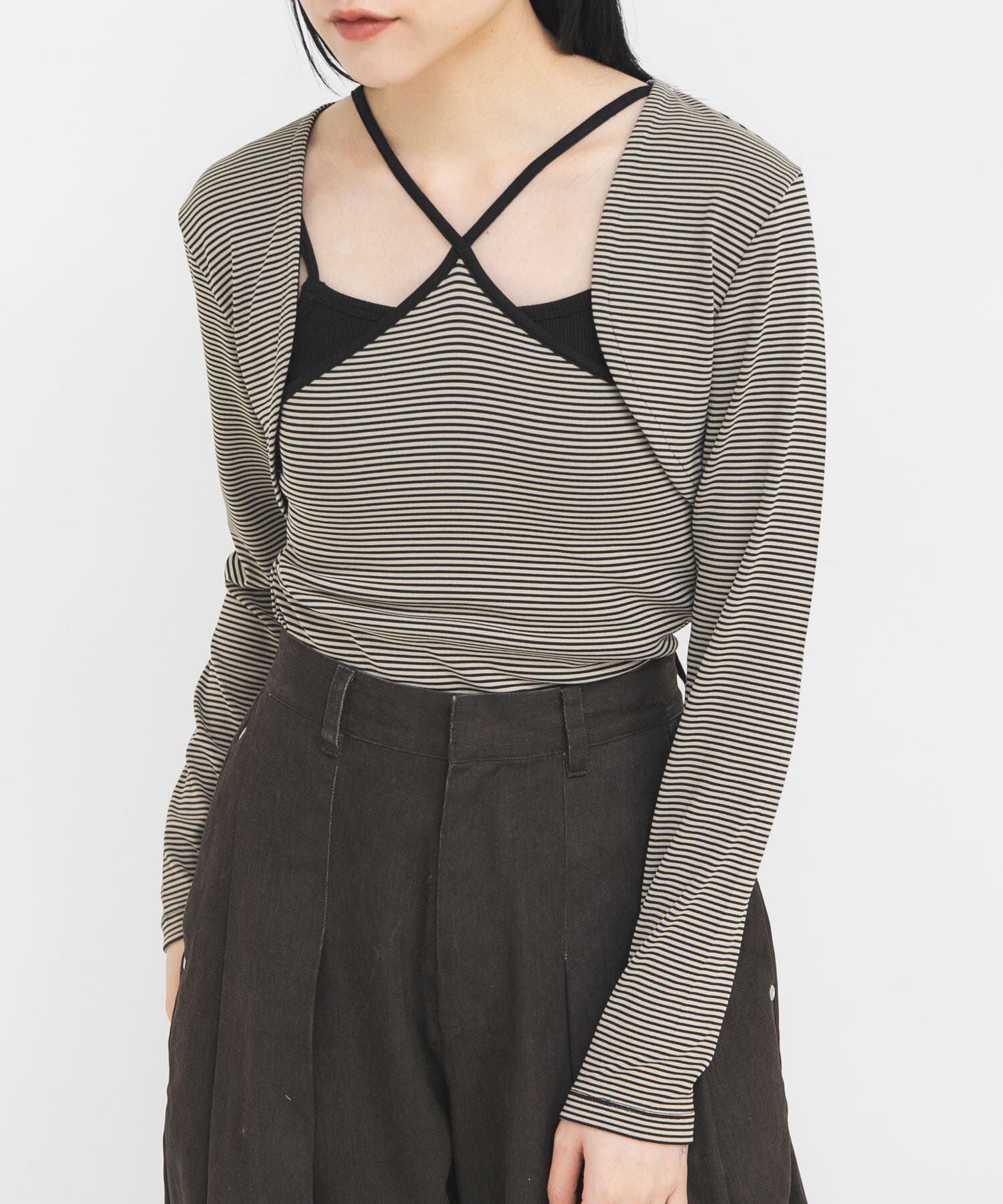  「ボレロSETデザイントップス」|キャミソール|