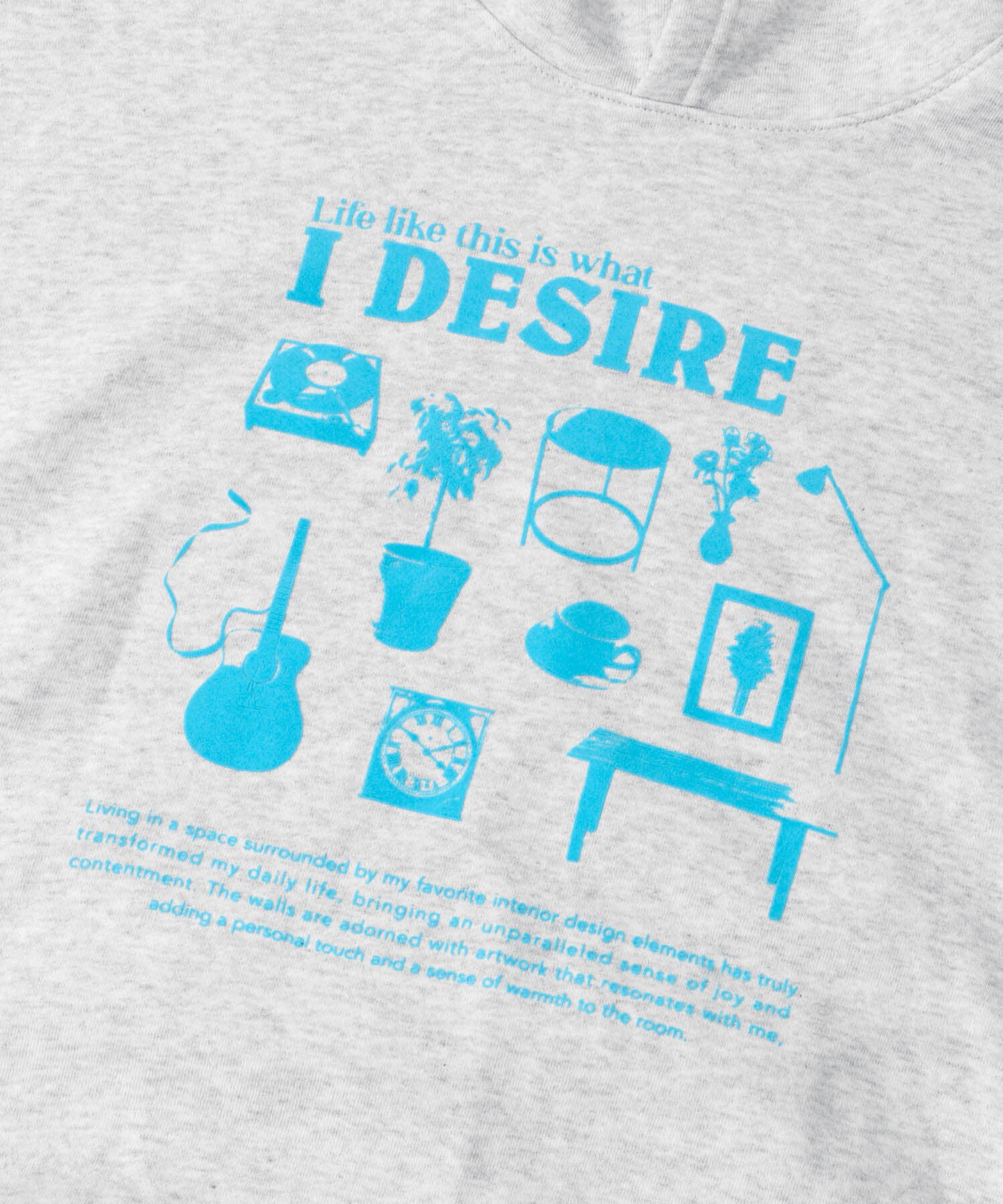 SENSE OF PLACE by URBAN RESEARCH「Furniture Graphic hoodie」|パーカー|