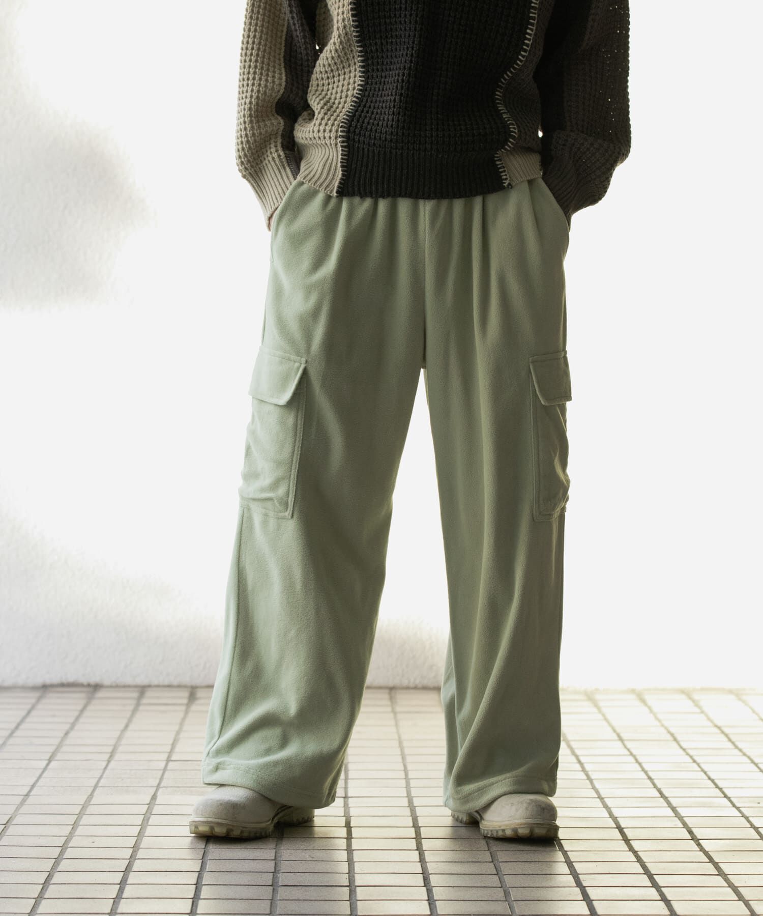 SENSE OF PLACE by URBAN RESEARCH「フリースカーゴパンツ」|その他|