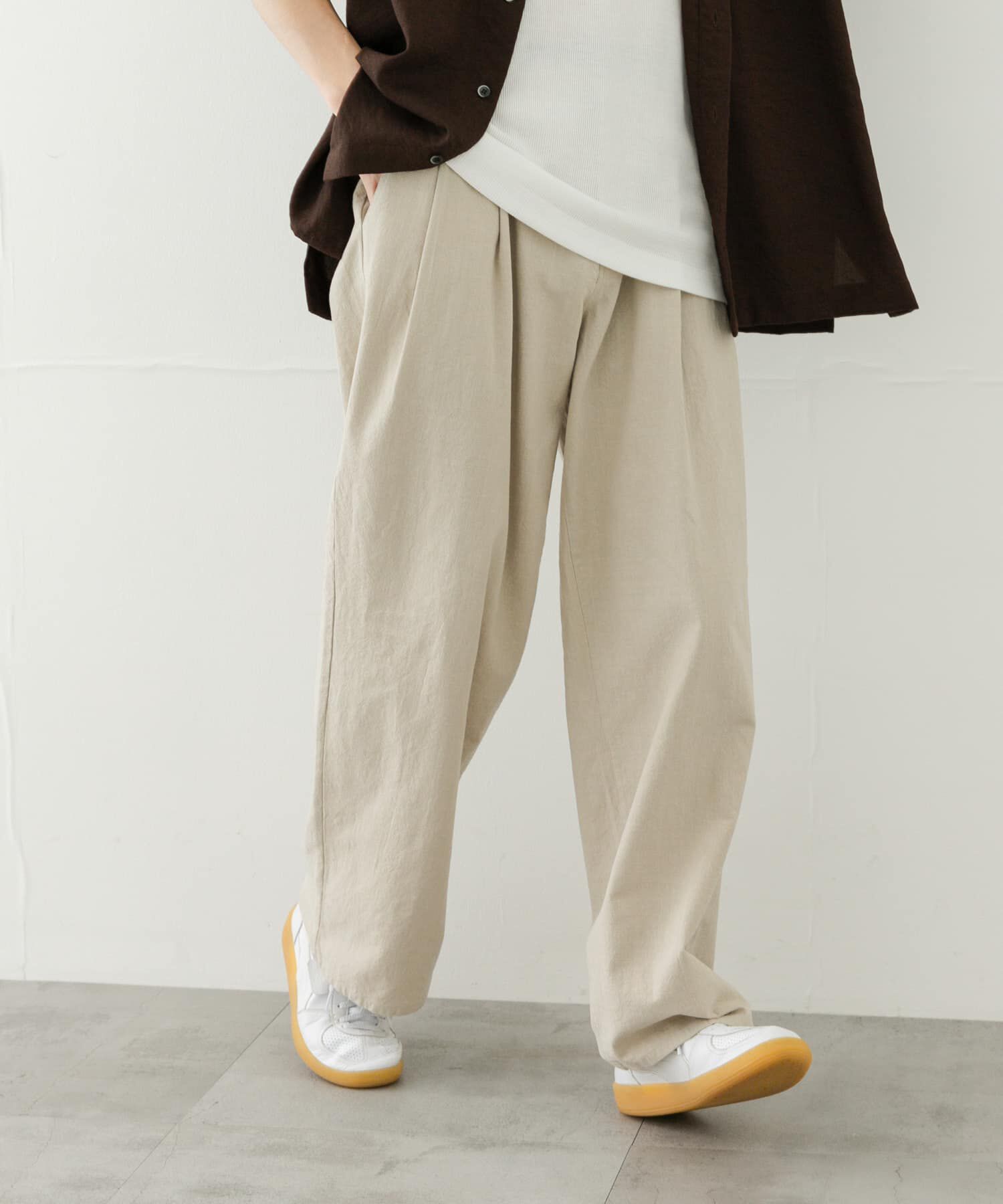 SENSE OF PLACE by URBAN RESEARCH「ドライタッチワイドパンツ」|その他|